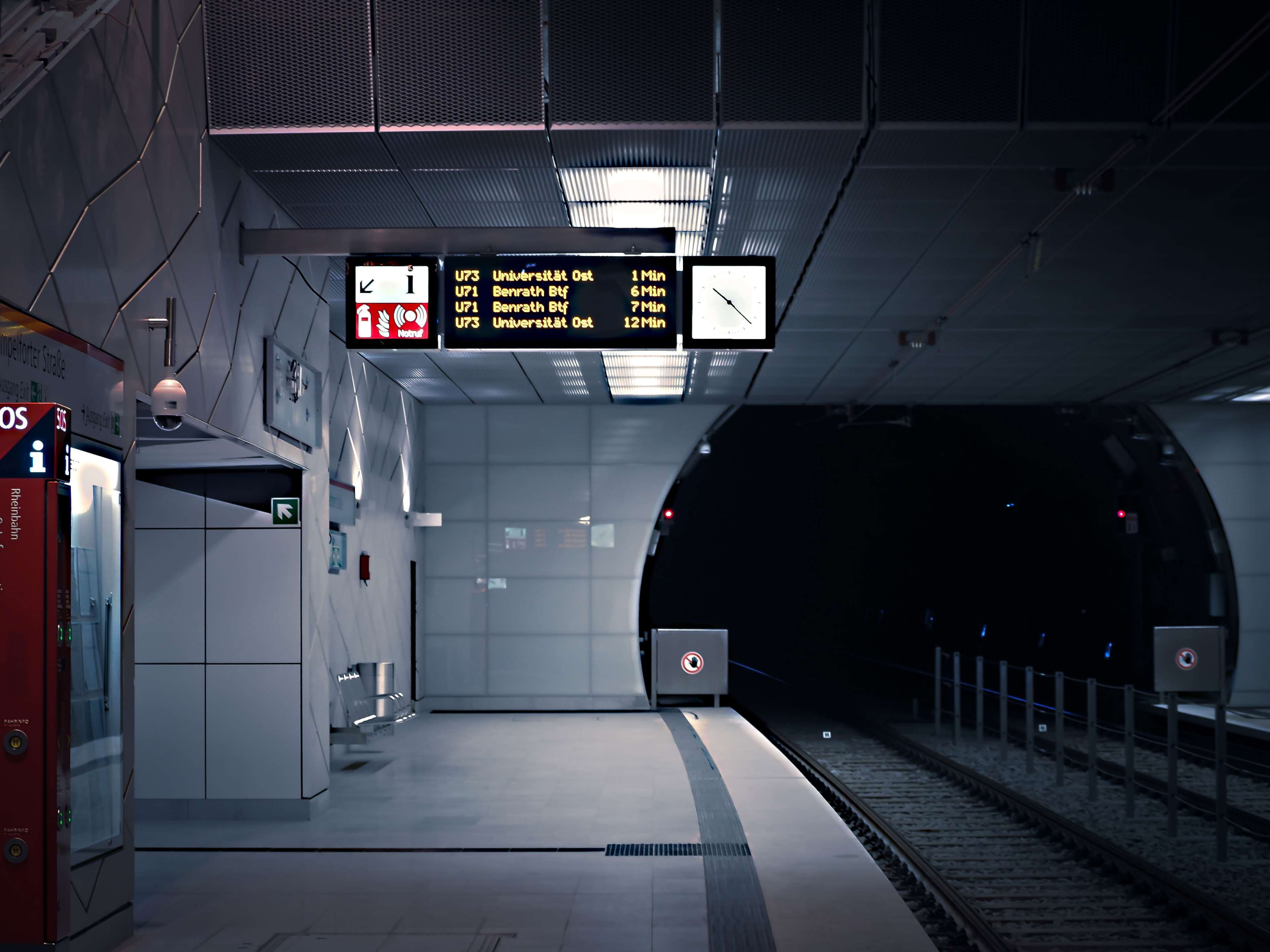 guidance, people, illuminated, station, technology, sign, architecture, dark, t, railway, text, railway platform, mode of transportation, rail traffic, HD Wallpaper