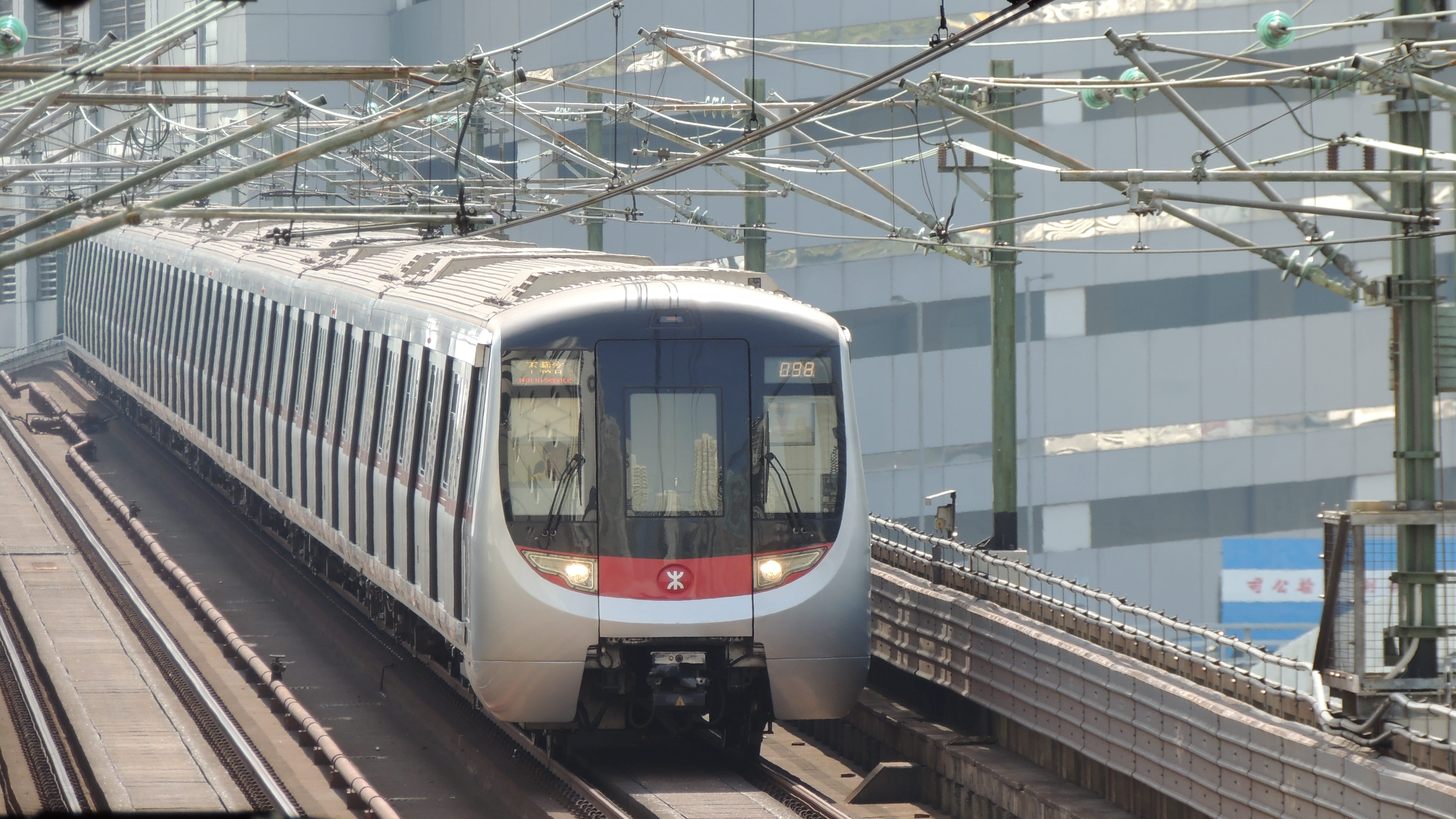 modern, Transport, railroad Track, day, Subway, urban, station, architecture, mode of Transport, mtr, hk, public transportation, metal, travel, travel Locations, HD Wallpaper