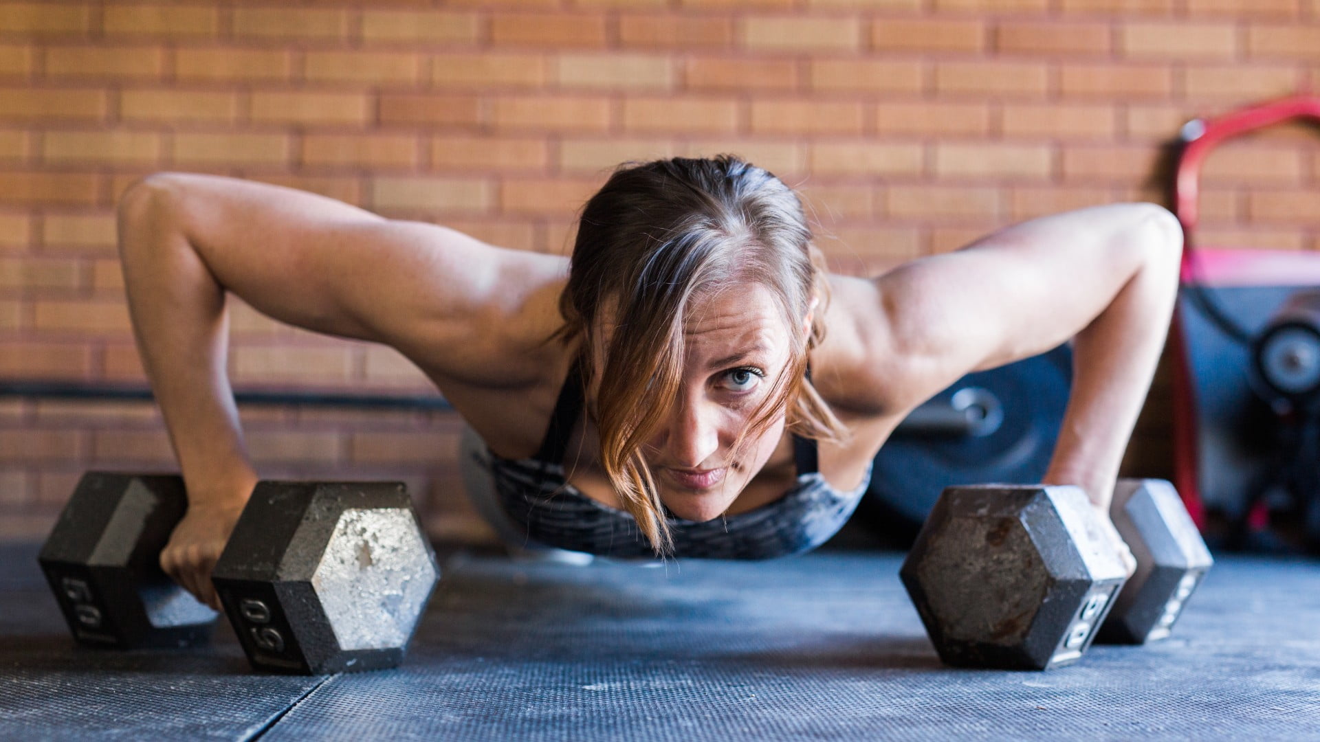 health club, muscular build, weight, adult, indoors, effort, weights, athlete, determination, brick, human body part, wellbeing, gym, human muscle, exercising, HD Wallpaper