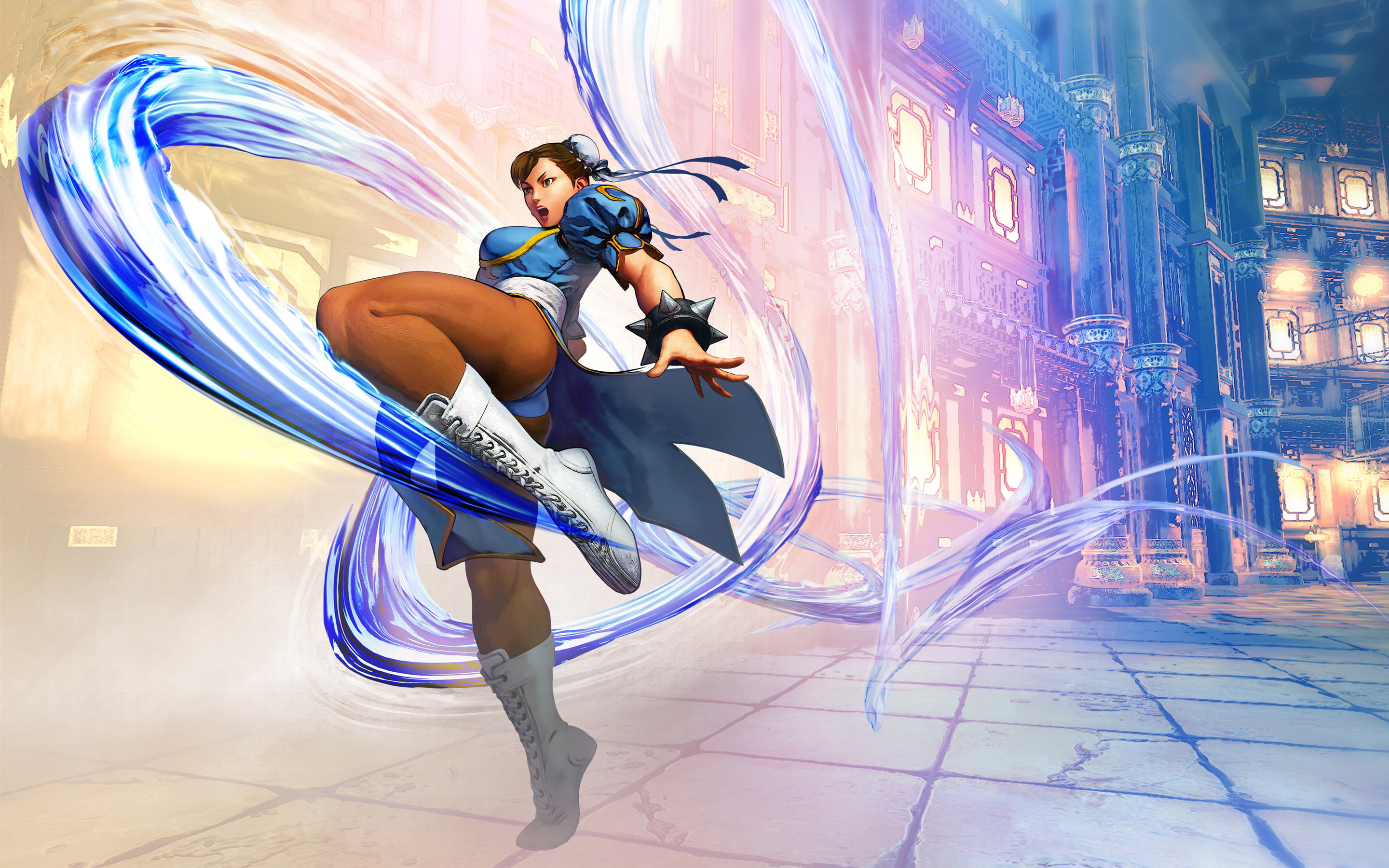 v, 2K, chun, fighter, li, street, HD Wallpaper