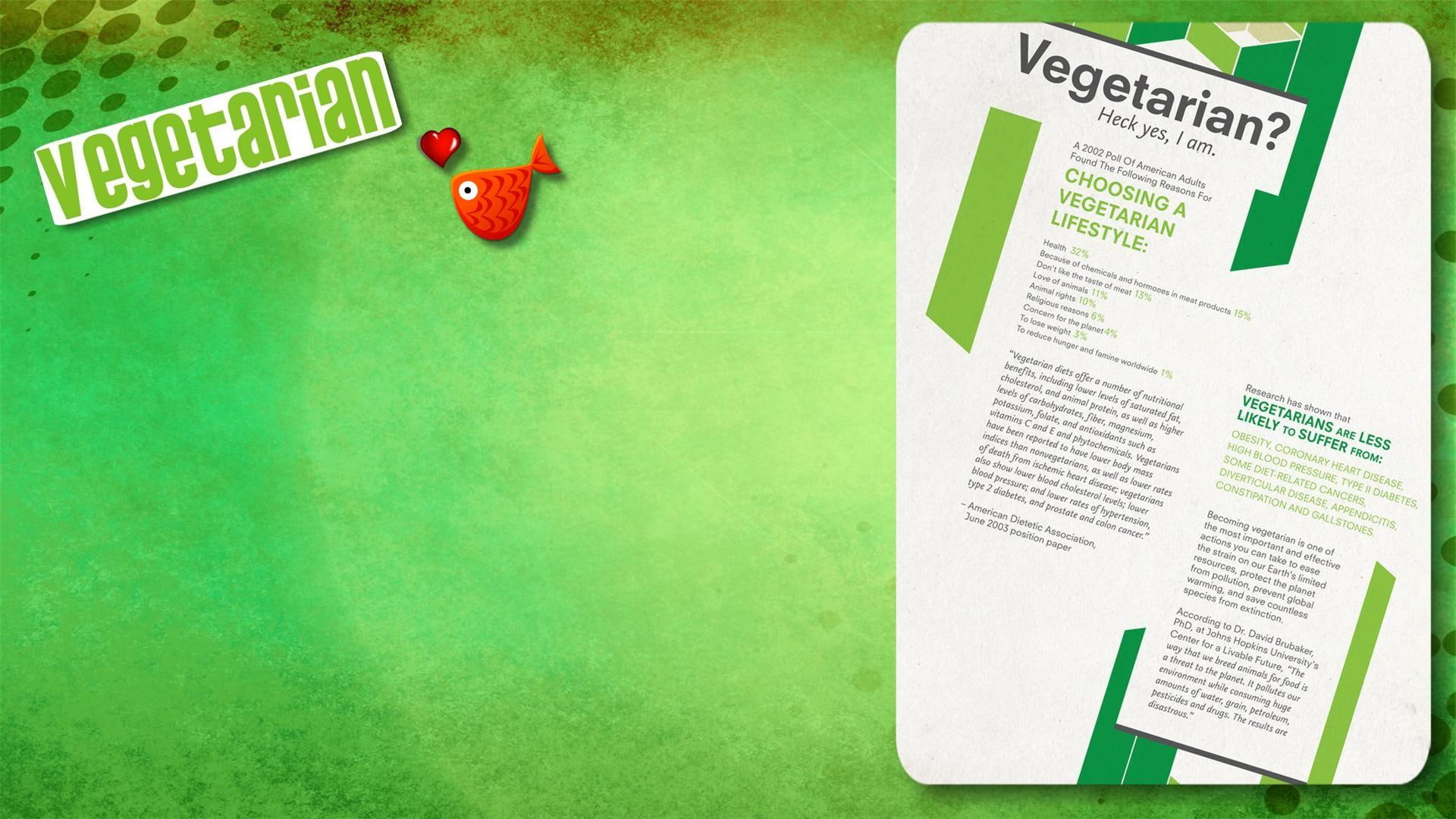 1080P, wallpape, diet, vegan, vegetarian, veg, 3d and abstract, HD Wallpaper
