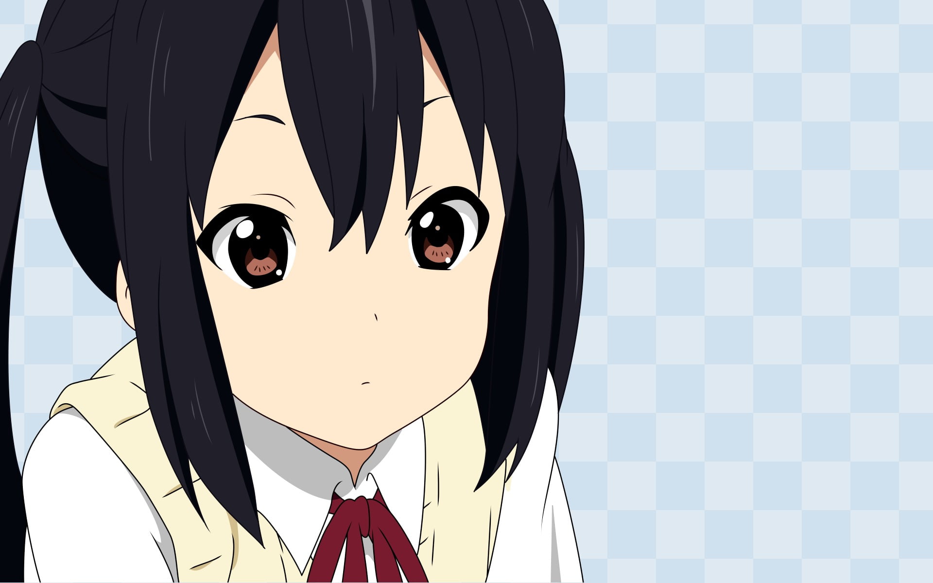 anime girls, close-up, design, 1080P, day, representation, indoors, focus on foreground, full frame, shape, flooring, pattern, leisure activity, human representation, HD Wallpaper