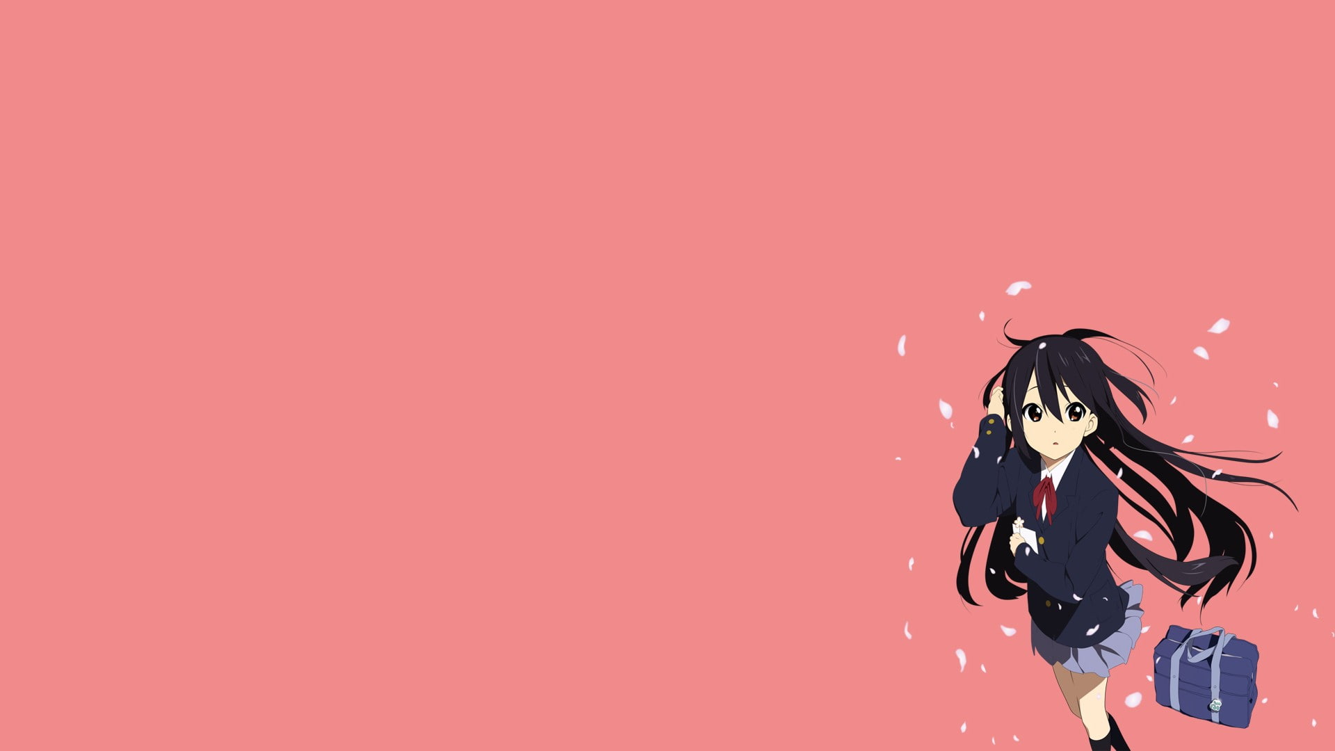 fashion, red, women, pink color, lifestyles, teenager, young adult, adult, young women, one person, 1080P, emotion, studio shot, clothing, indoors, K-ON!, HD Wallpaper