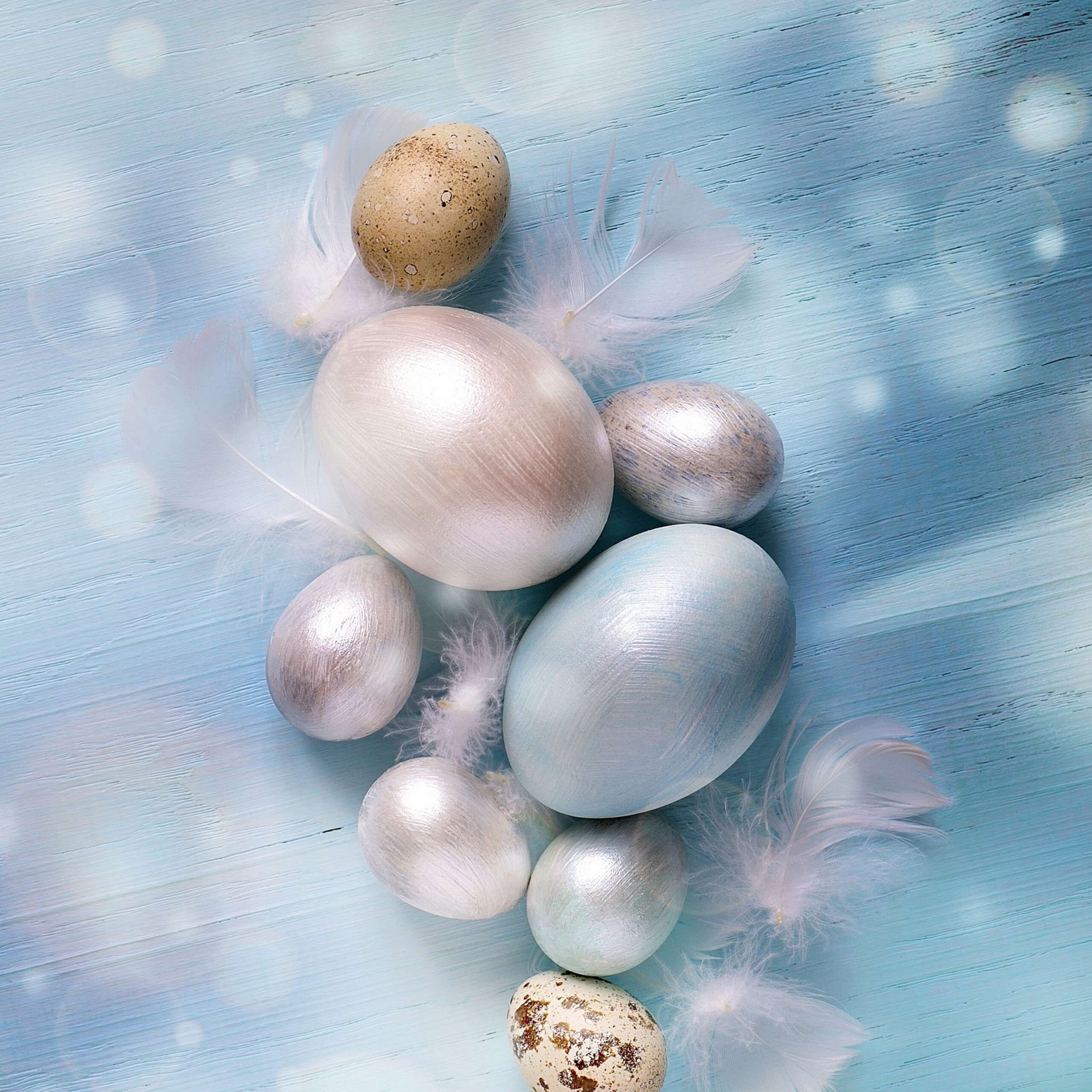 Easter Eggs, wood, holiday, Happy Easter, Eggs, 2K, Phone HD Wallpaper