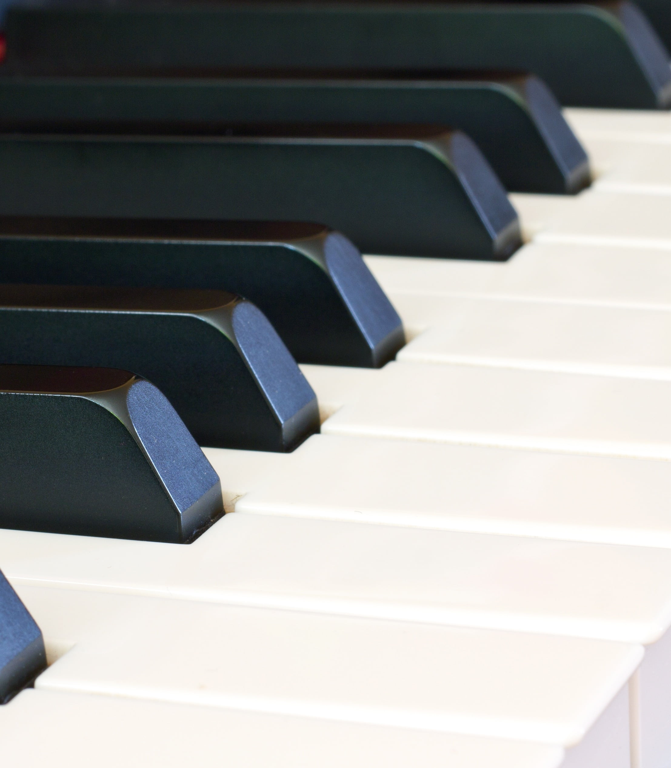 keyboard, keyboard instrument, arts culture and entertainment, close, black and white, piano keys, musical equipment, instrument, piano key, repetition, Phone HD Wallpaper