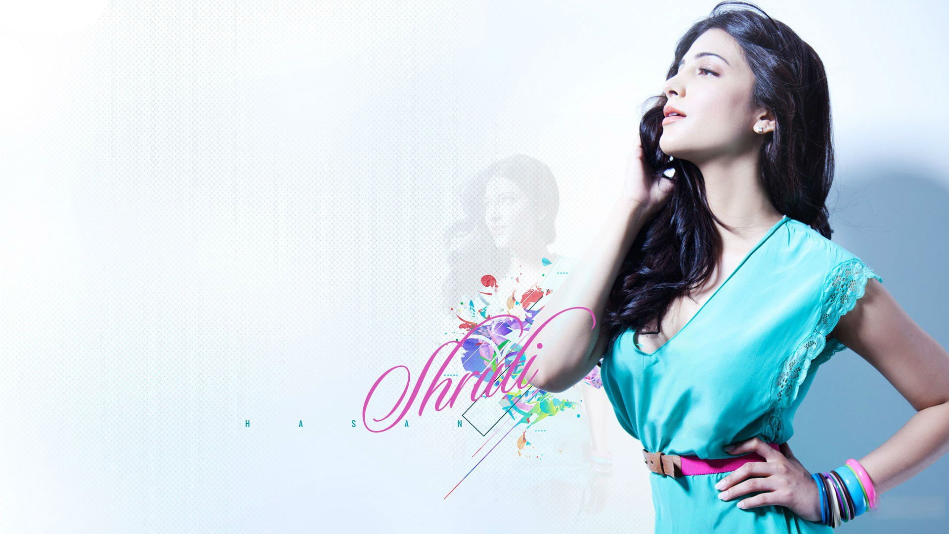 singer, babe, model, 1080P, hassan, actress, shruti, bollywood, indian, HD Wallpaper