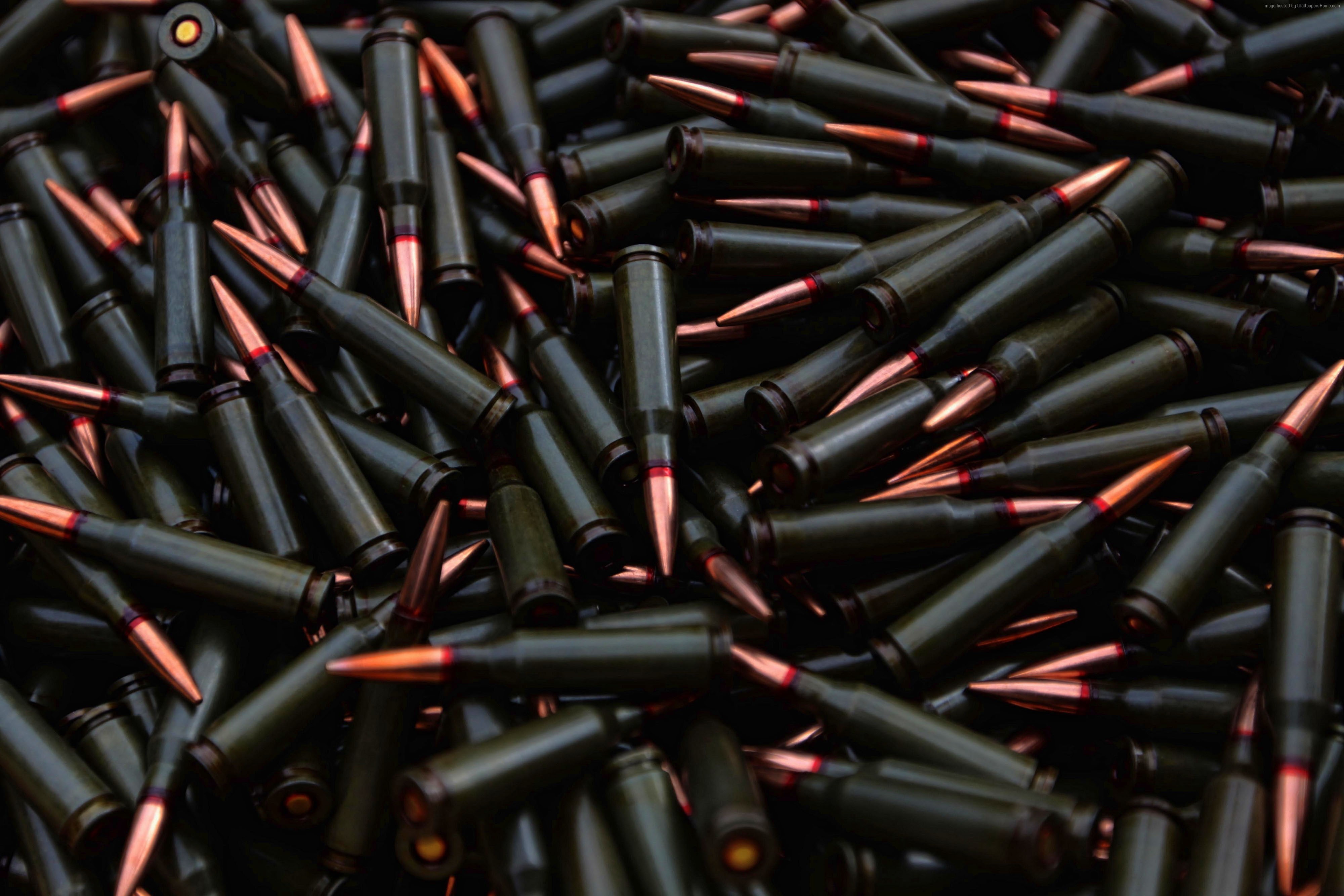 4k, ammunition, 5, 7, 62, 45, bullets, 5k, 4K, HD Wallpaper