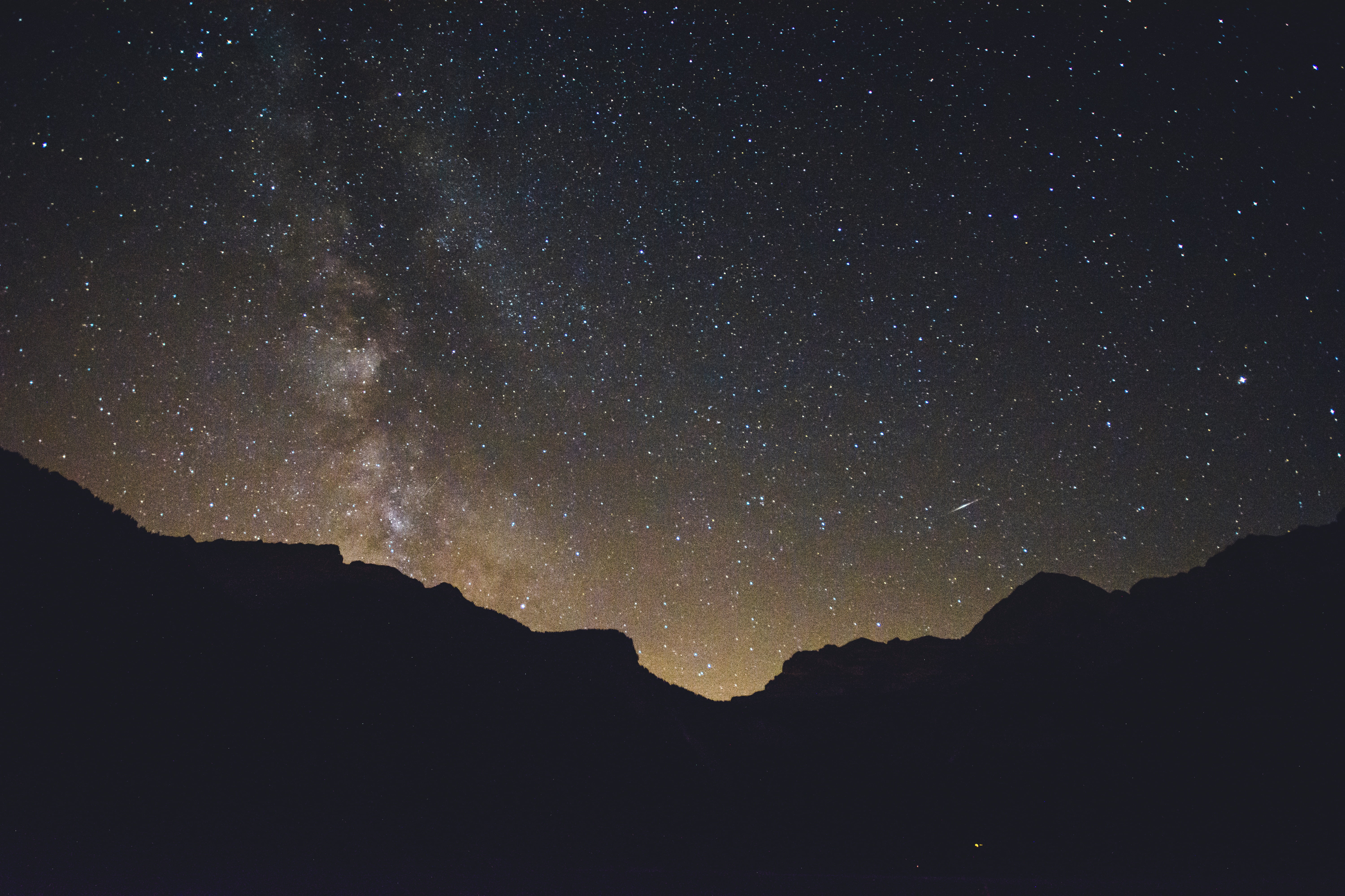 space and astronomy, light - Natural Phenomenon, beauty In Nature, tranquility, exploration, tranquil scene, nature, star Trail, radiance, astronomy, galaxy, HD Wallpaper