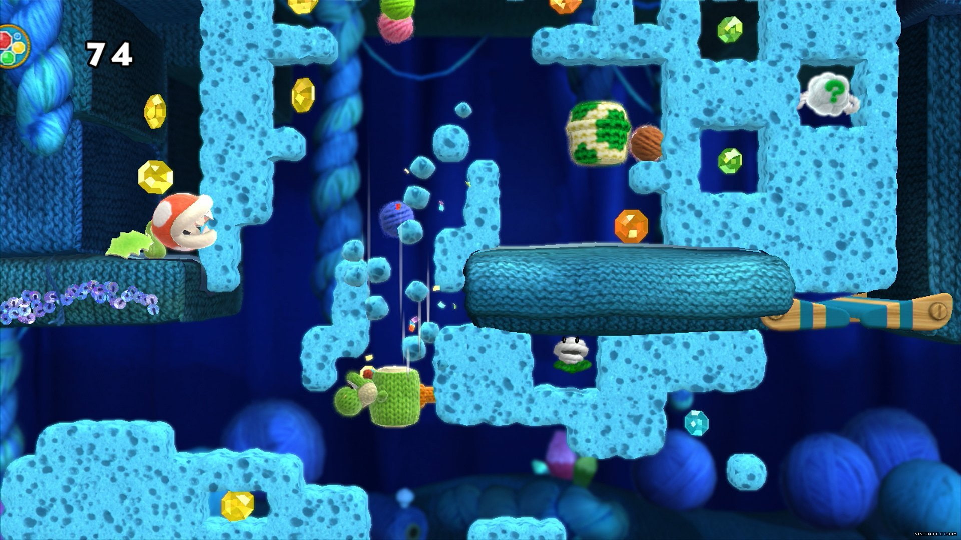 nintendo, yoshis, 1080P, adventure, cartoon, wooly, world, online, family, HD Wallpaper