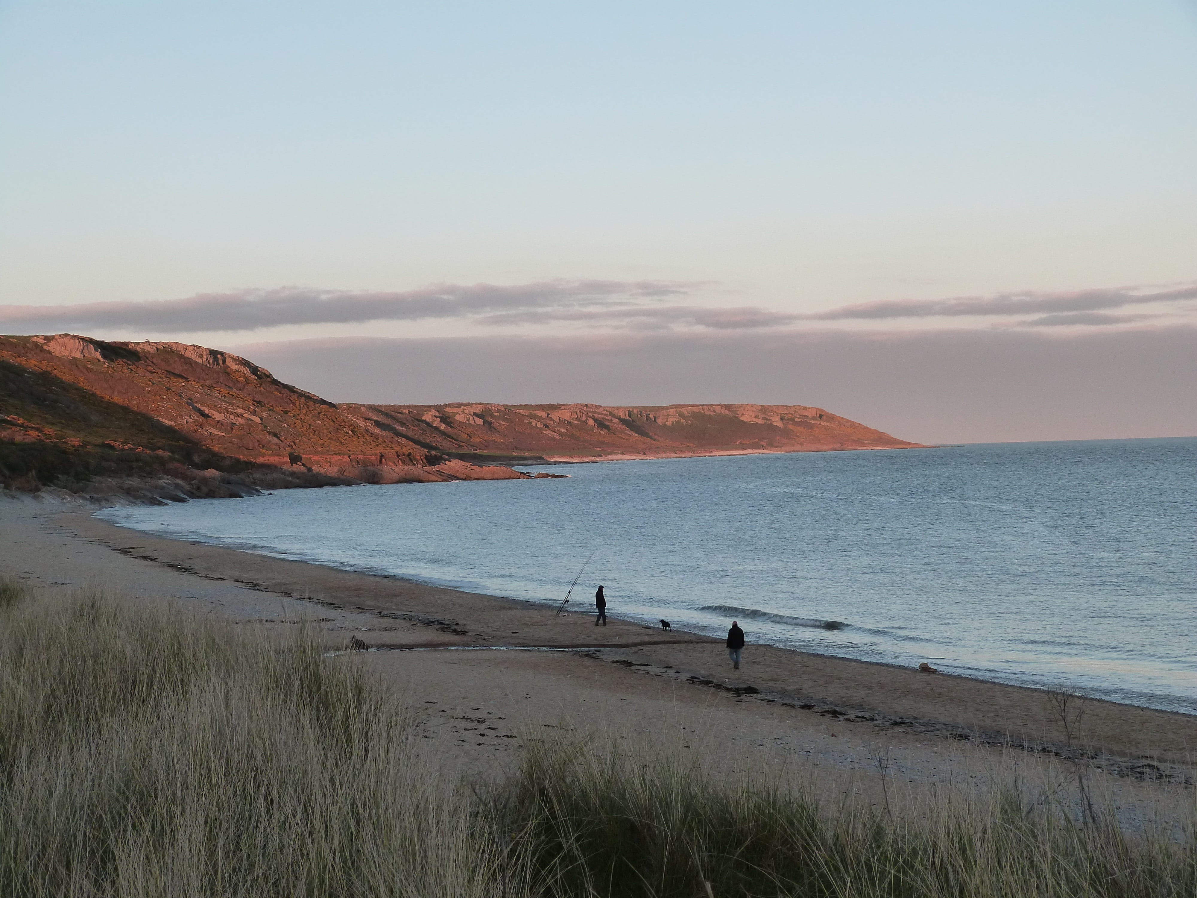 oxwich, sky, cloud - sky, ocean, england, clouds, welsh, destination, scenics, Beach, blue, water, sunset, uK, waves, south, Bay, 4K, nature, tourist, HD Wallpaper