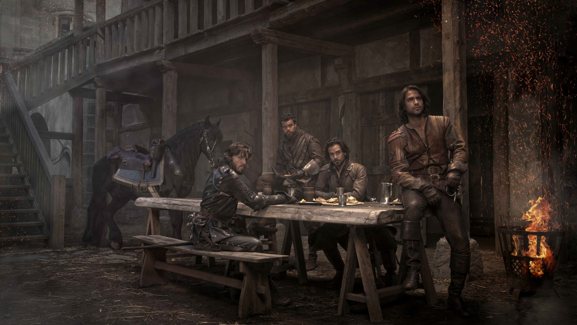 1080P, the musketeers, HD Wallpaper