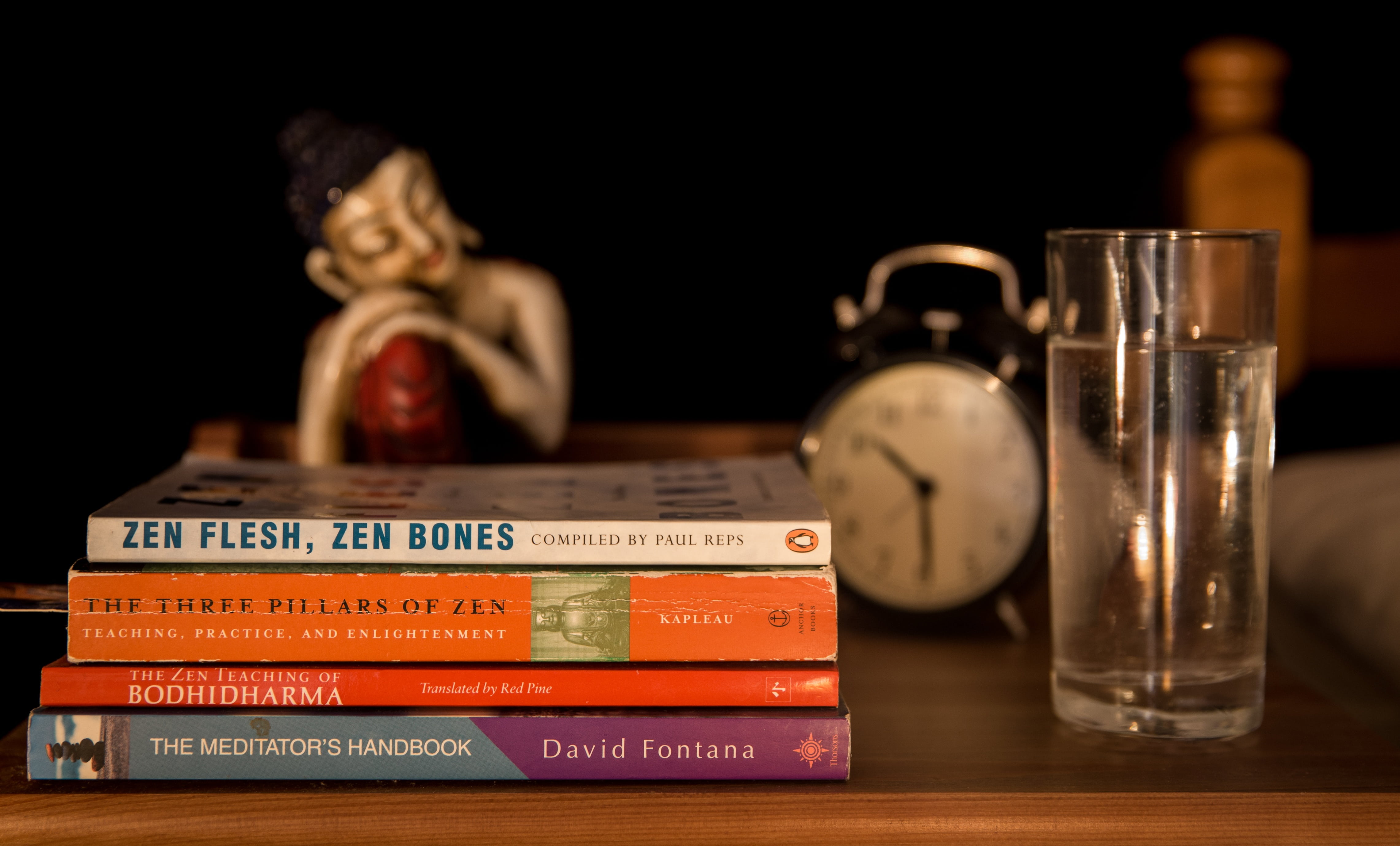 black background, group of objects, close-up, sleeping, western script, table, publication, stack, container, bedside table, antique, time, focus on foreground, HD Wallpaper