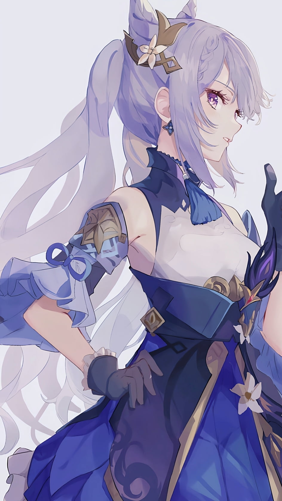Genshin Impact, anime girls, 720P, keqing (genshin impact), Phone HD Wallpaper
