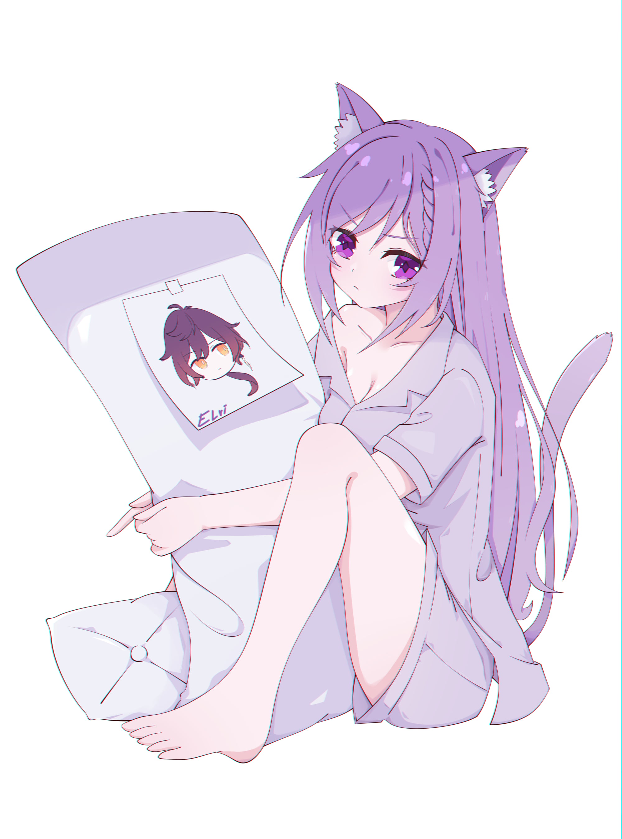 keqing (genshin impact), Genshin Impact, 2K, anime girls, cat girl, Phone HD Wallpaper