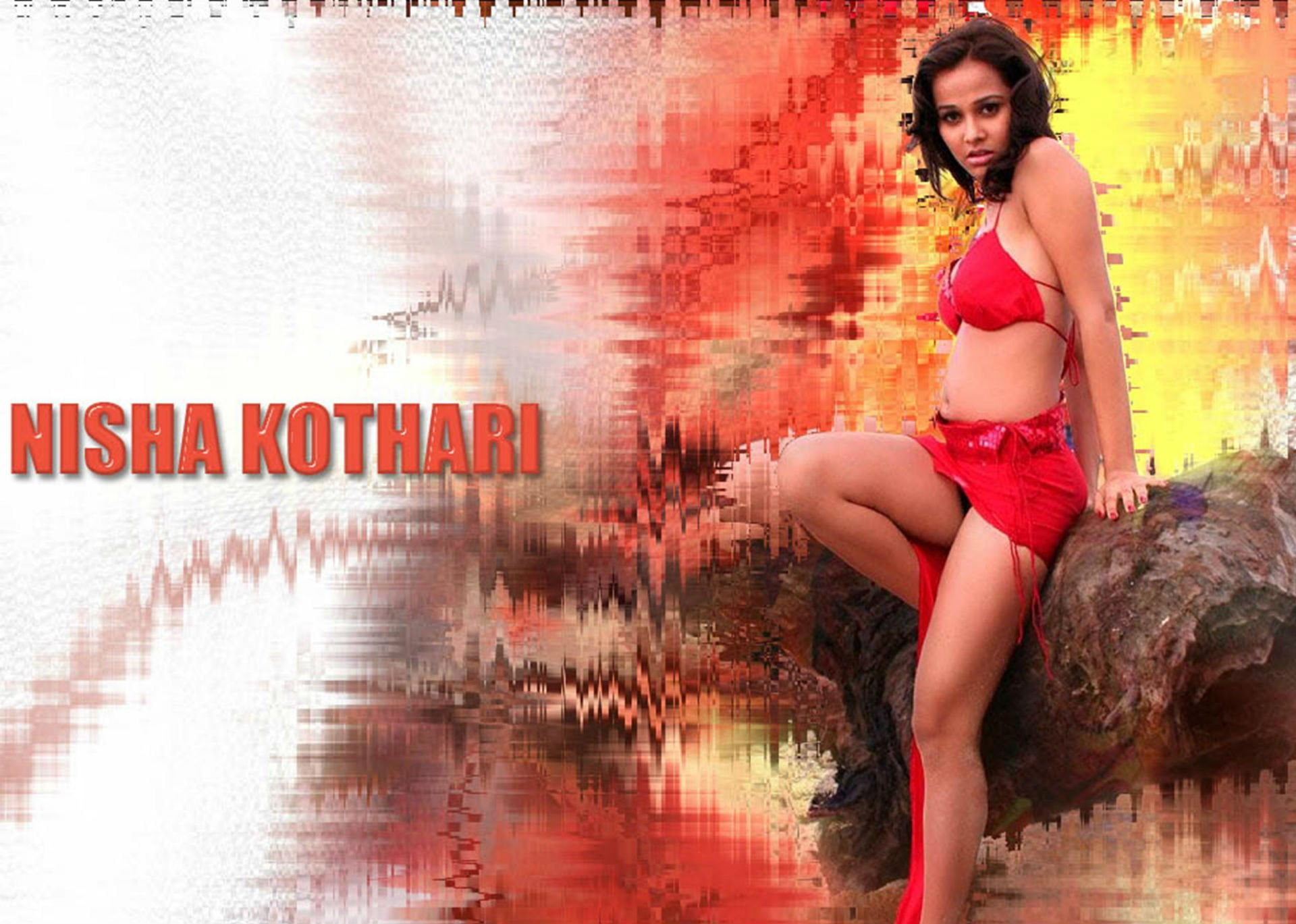 nisha, kothari, 1080P, babe, model, bollywood, indian, actress, HD Wallpaper