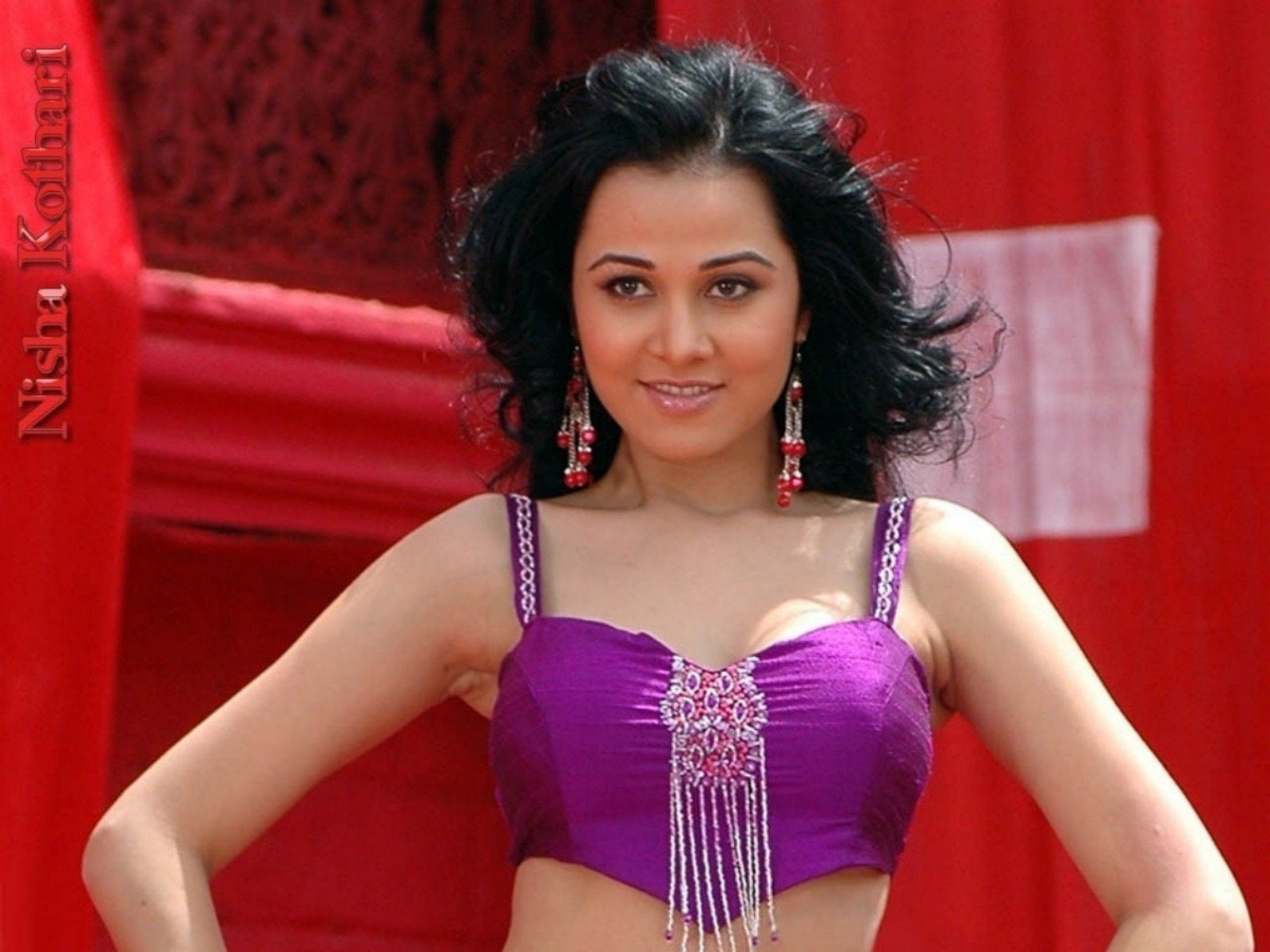 720P, babe, kothari, model, actress, bollywood, nisha, indian, HD Wallpaper