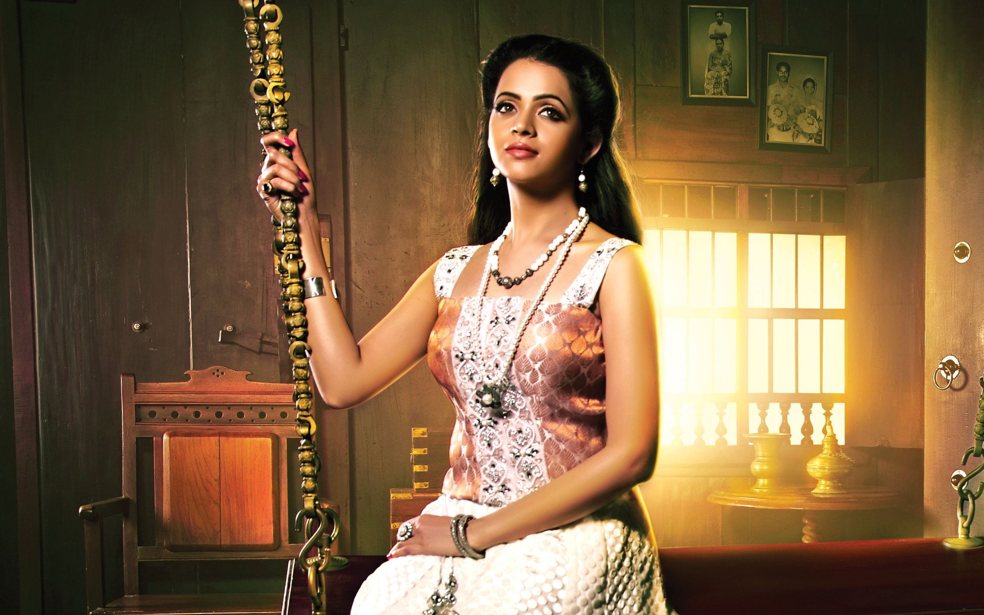 Actresses, 1080P, Bhavana, HD Wallpaper