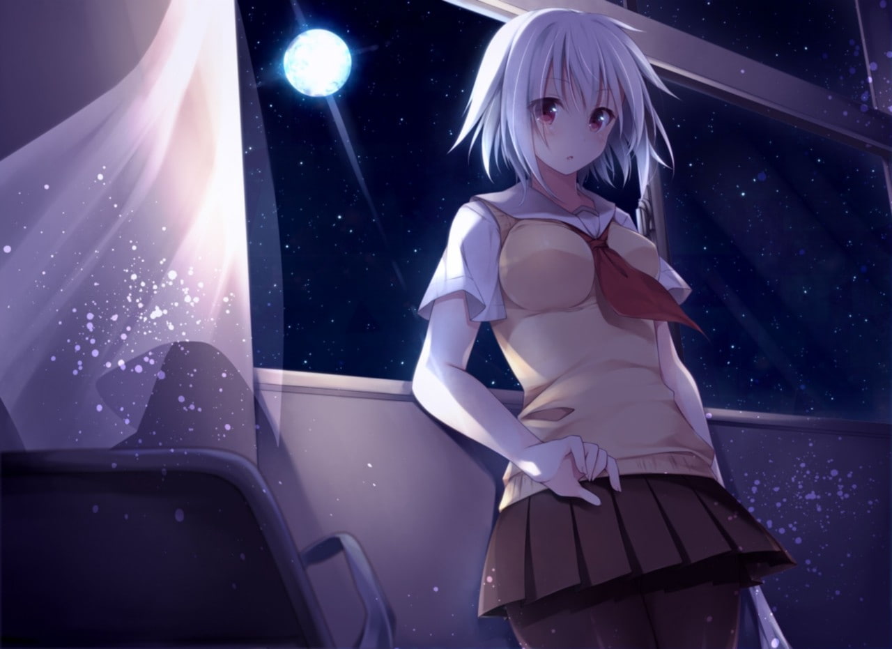 Yarizui Sen, anime girls, Ben-to, 720P, HD Wallpaper