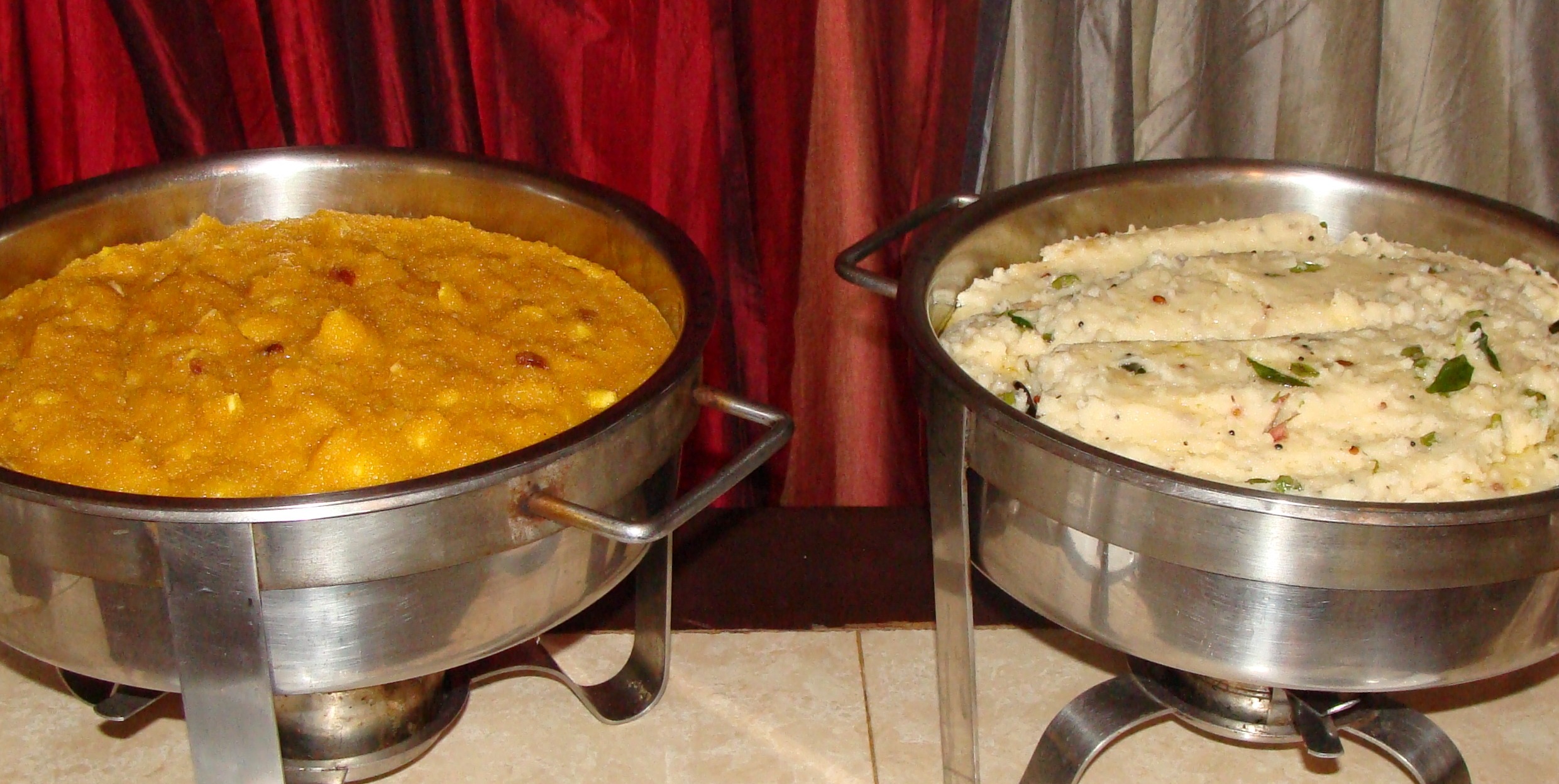 metal, casserole, household equipment, preparation, kitchen, no people, pot, kodagu, container, food and drink, saucepan, halva-upma, food, ready-to-eat, HD Wallpaper