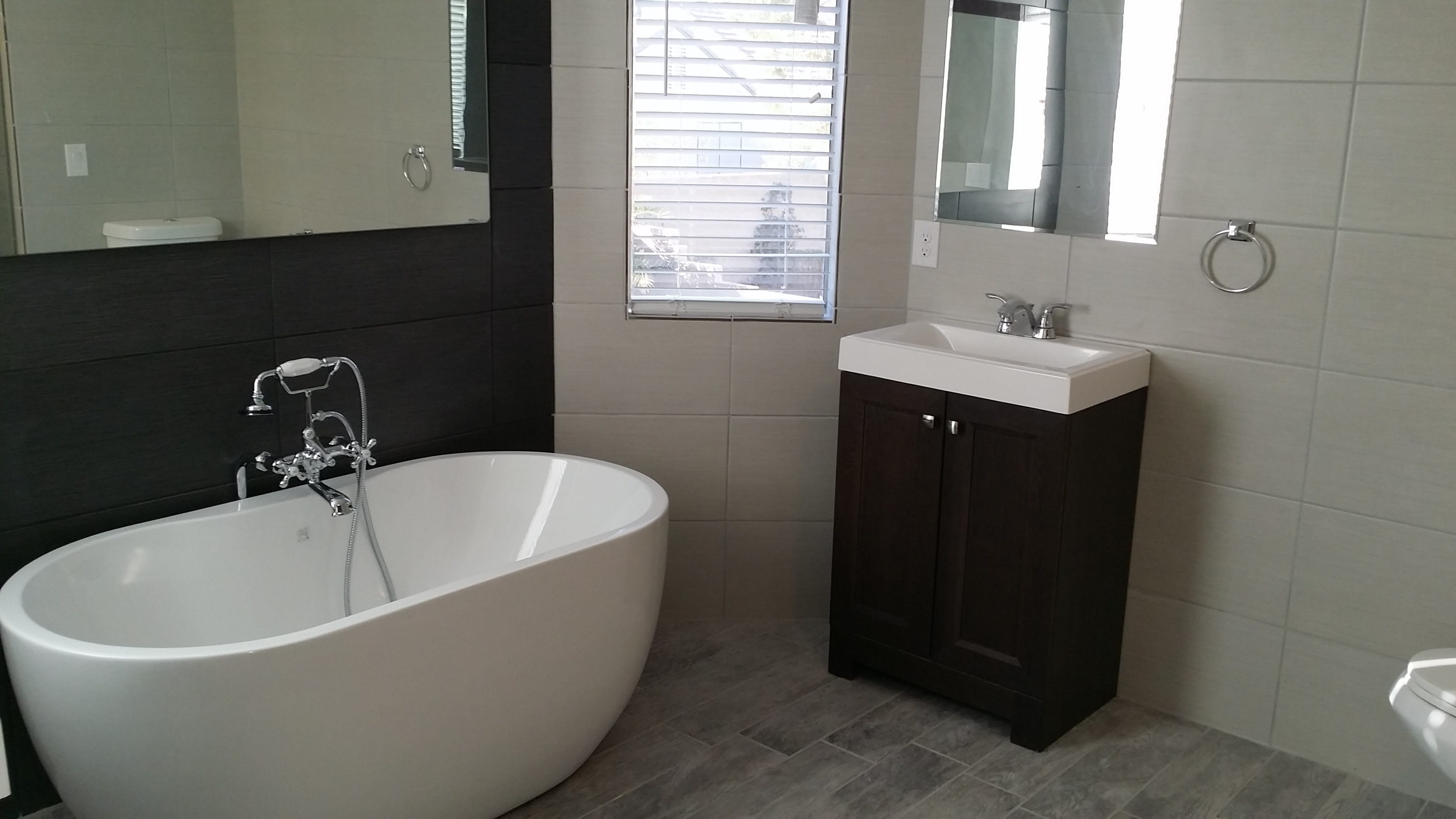 2K, purity, faucet, household equipment, tiled floor, sink, bathroom, Real Estate, no people, home interior, modern, bathroom sink, domestic bathroom, HD Wallpaper