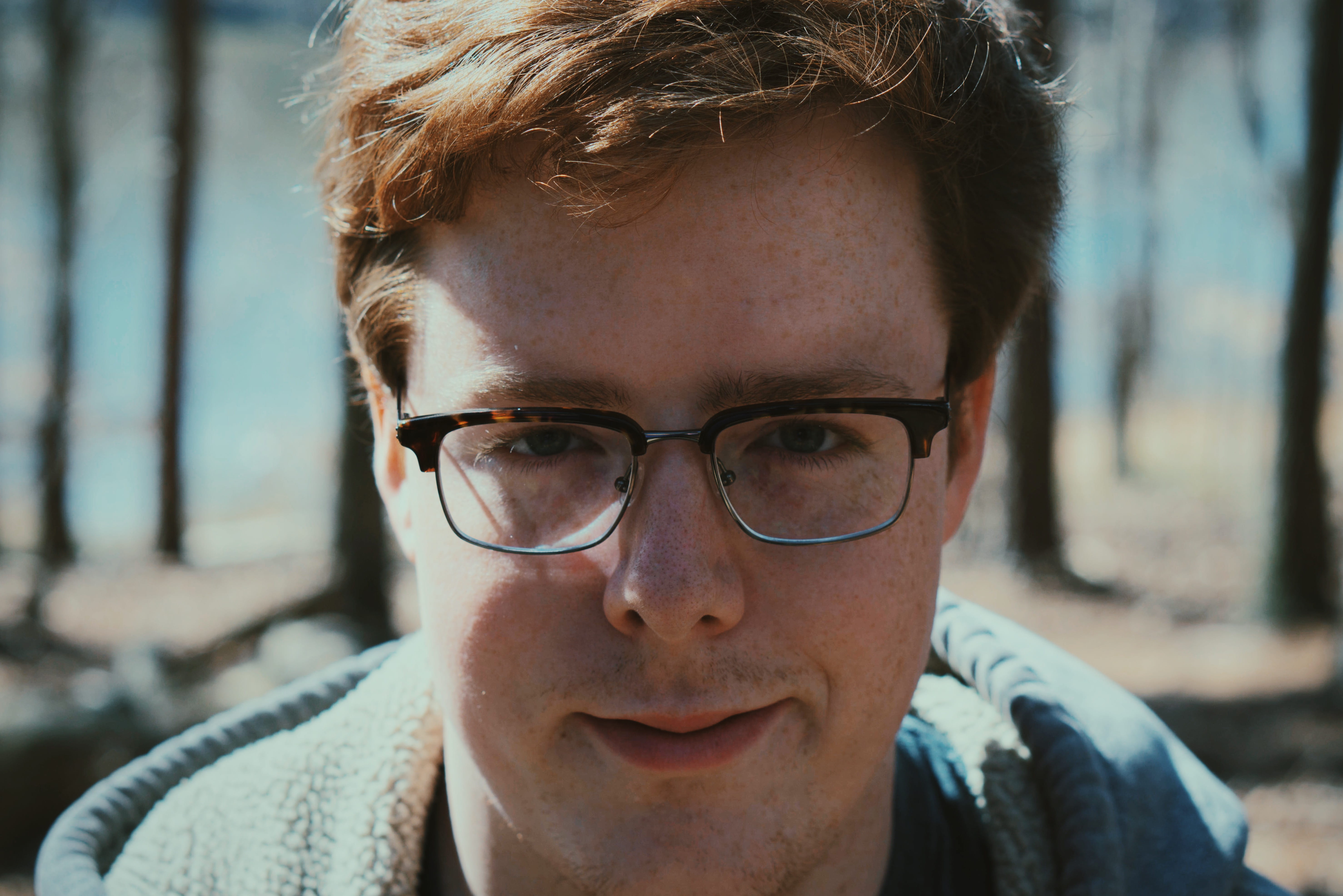 body part, face, young adult, teenage boys, outdoors, close-up, sunglasses, frame, headshot, adult, jacket, eyeglasses, one Man Only, man, blue, selfie, HD Wallpaper