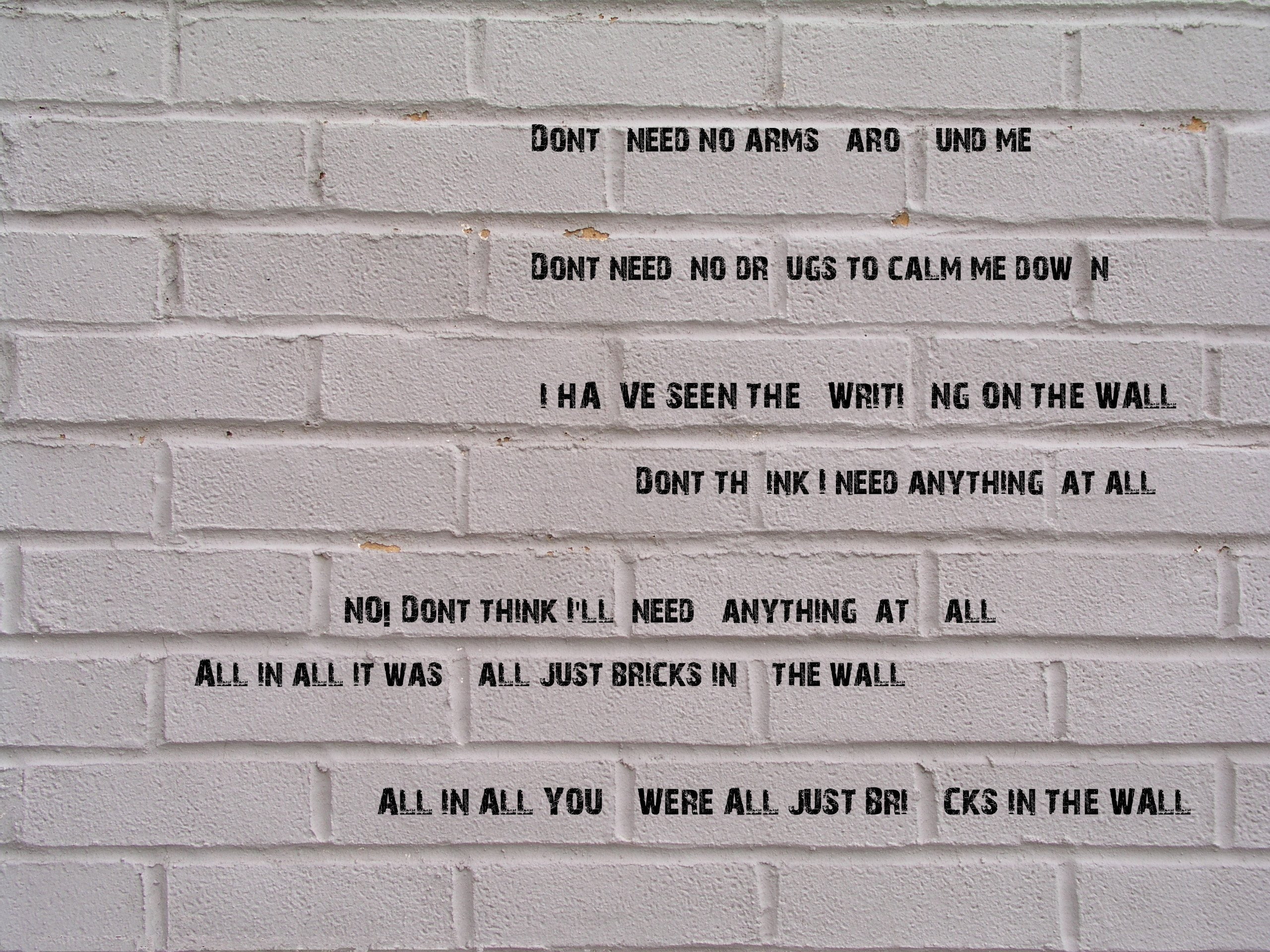 pink, waters, floyd, roger, wall, 2K, HD Wallpaper