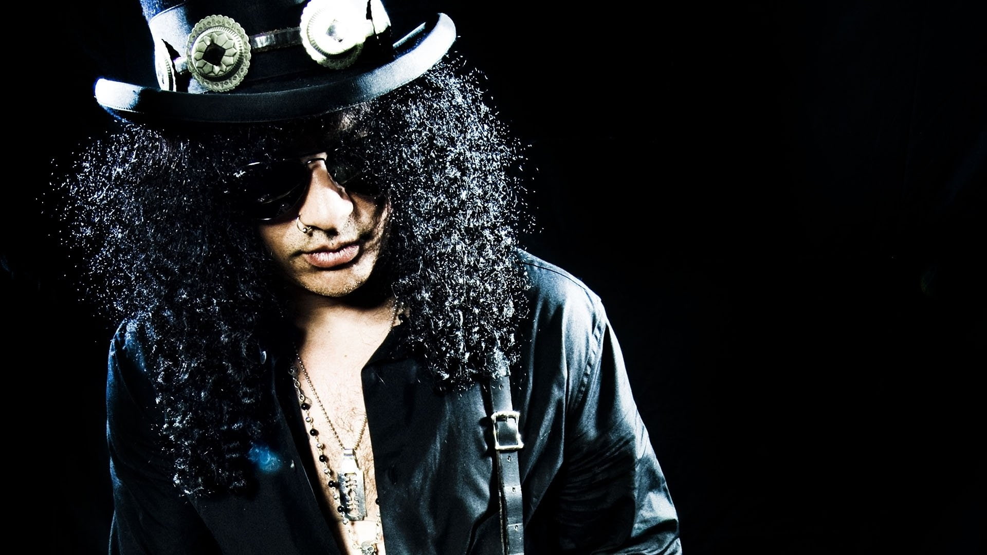 member, 1080P, guns, Music, roses, n, Slash, HD Wallpaper