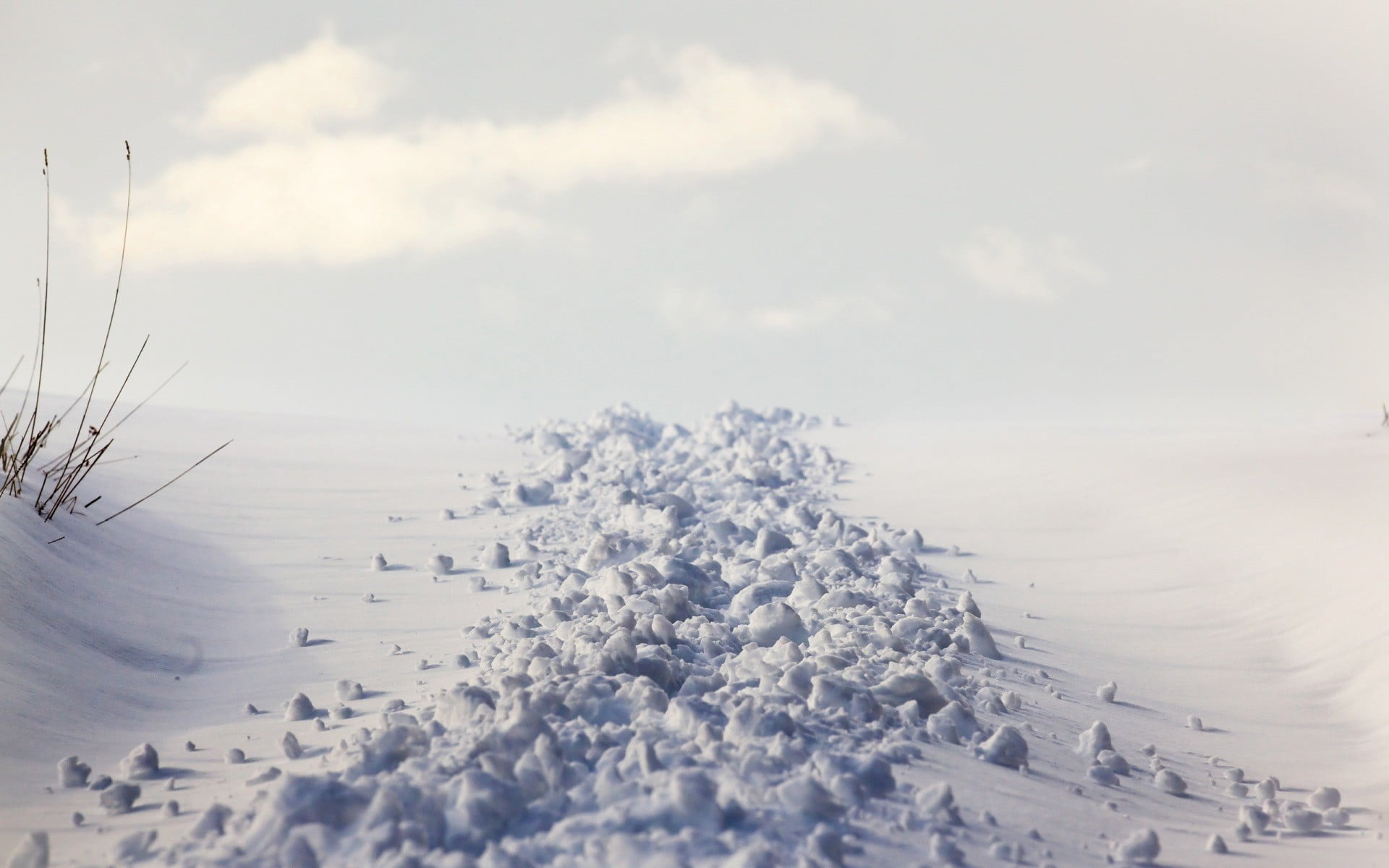 cold temperature, snowcapped mountain, 1080P, outdoors, cloud - sky, tranquil scene, beauty in nature, nature, no people, day, snow, covering, scenics - nature, HD Wallpaper
