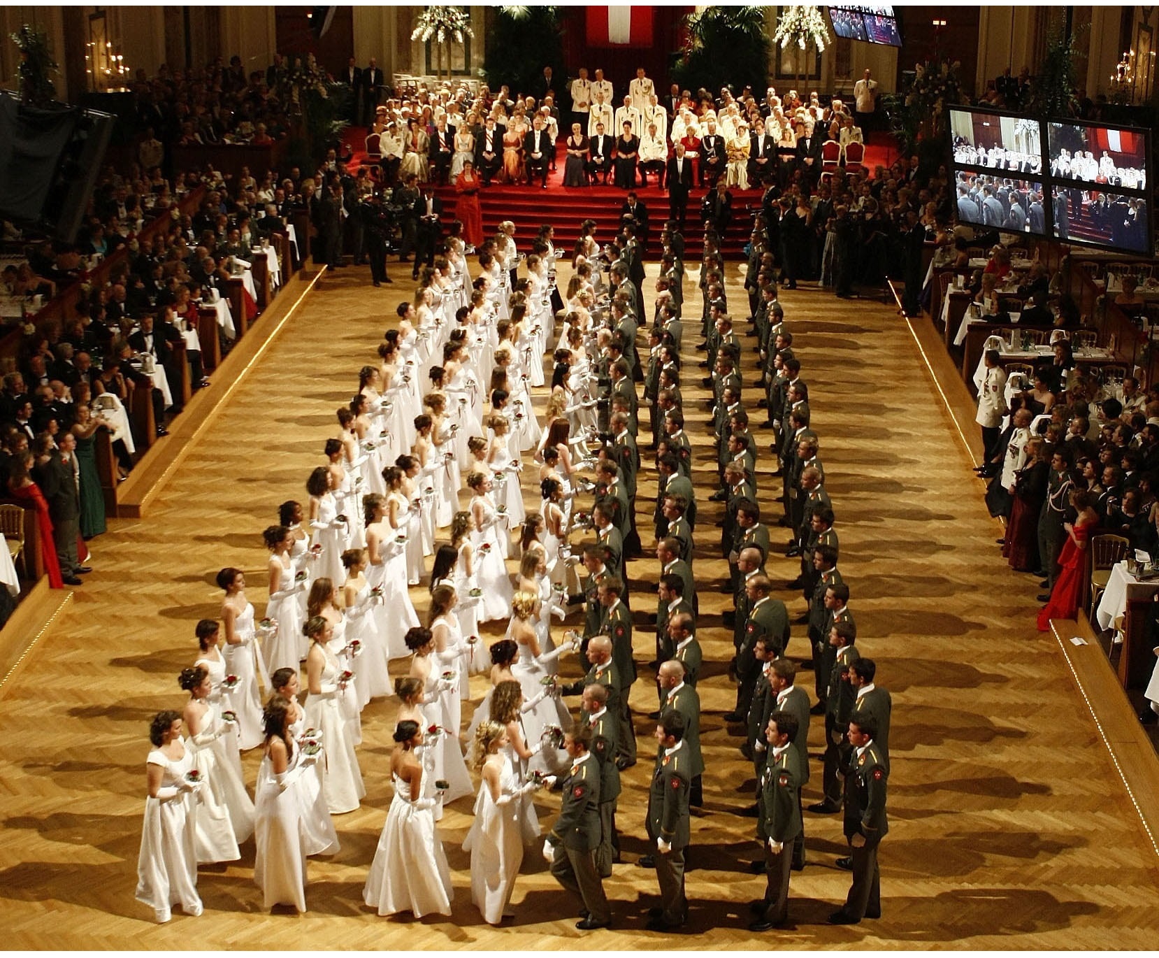 real people, photo, dance, vienna, formal, in a row, ballroom, student, seat, interior, inside, austria, group of people, adult, high angle view, teenager, HD Wallpaper