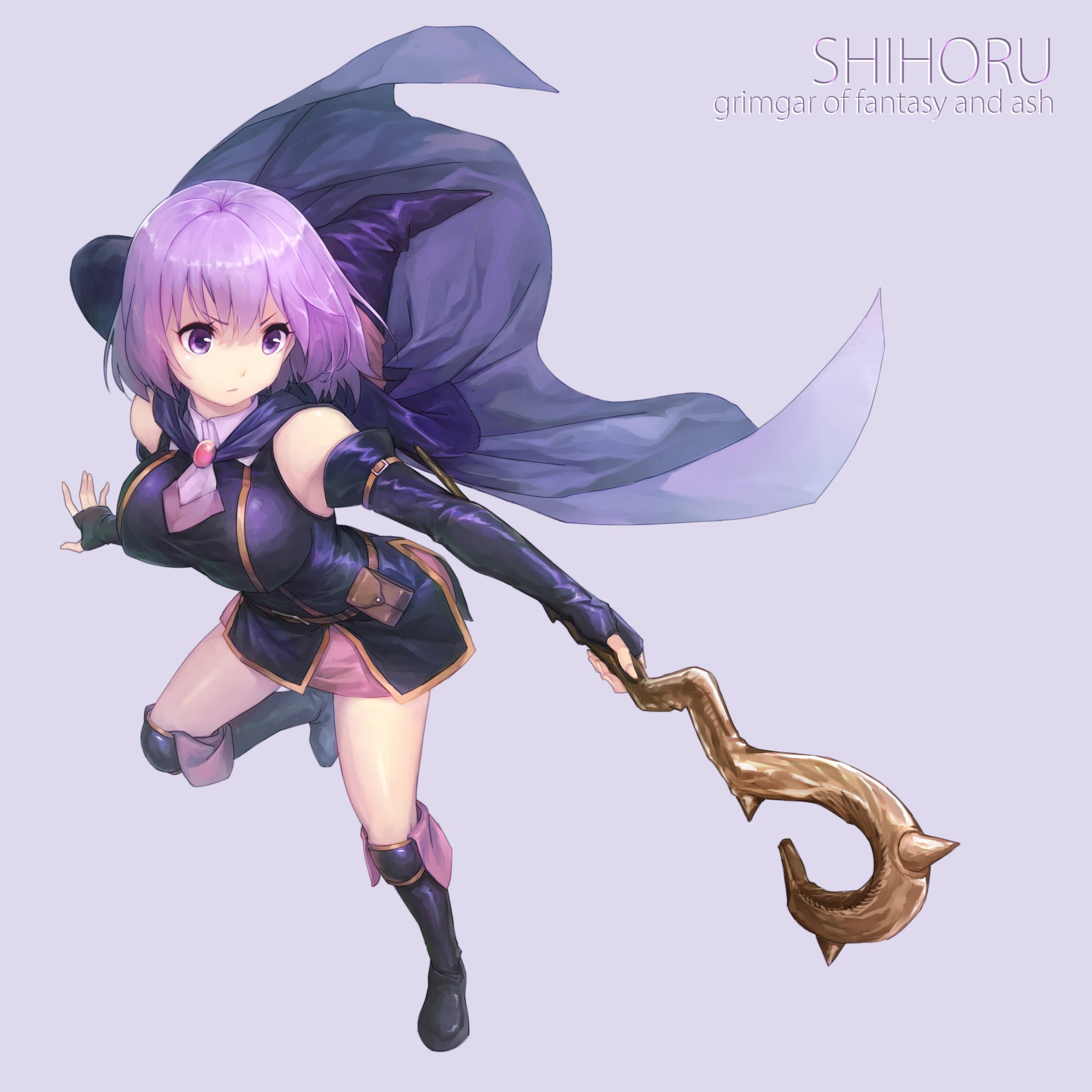 clothing, pink, weapon, Hai to Gensou no Grimgar, anime, beautiful woman, hairstyle, fashion, Shihoru (Hai to Gensou no Grimgar), women, indoors, full length, Phone HD Wallpaper