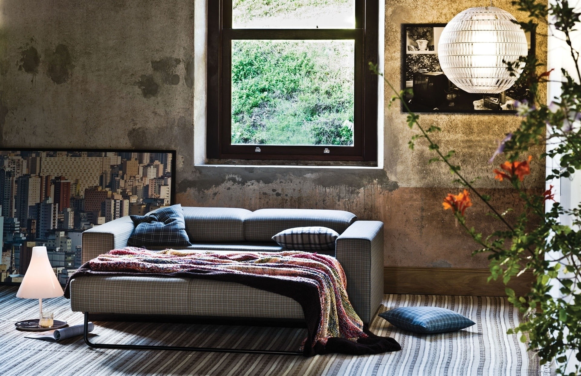 decor, lifestyles, home Interior, textile, apartment, sofa, 1080P, domestic Room, architecture, luxury, rug, bedroom, modern, carpet - Decor, window, daybed, HD Wallpaper