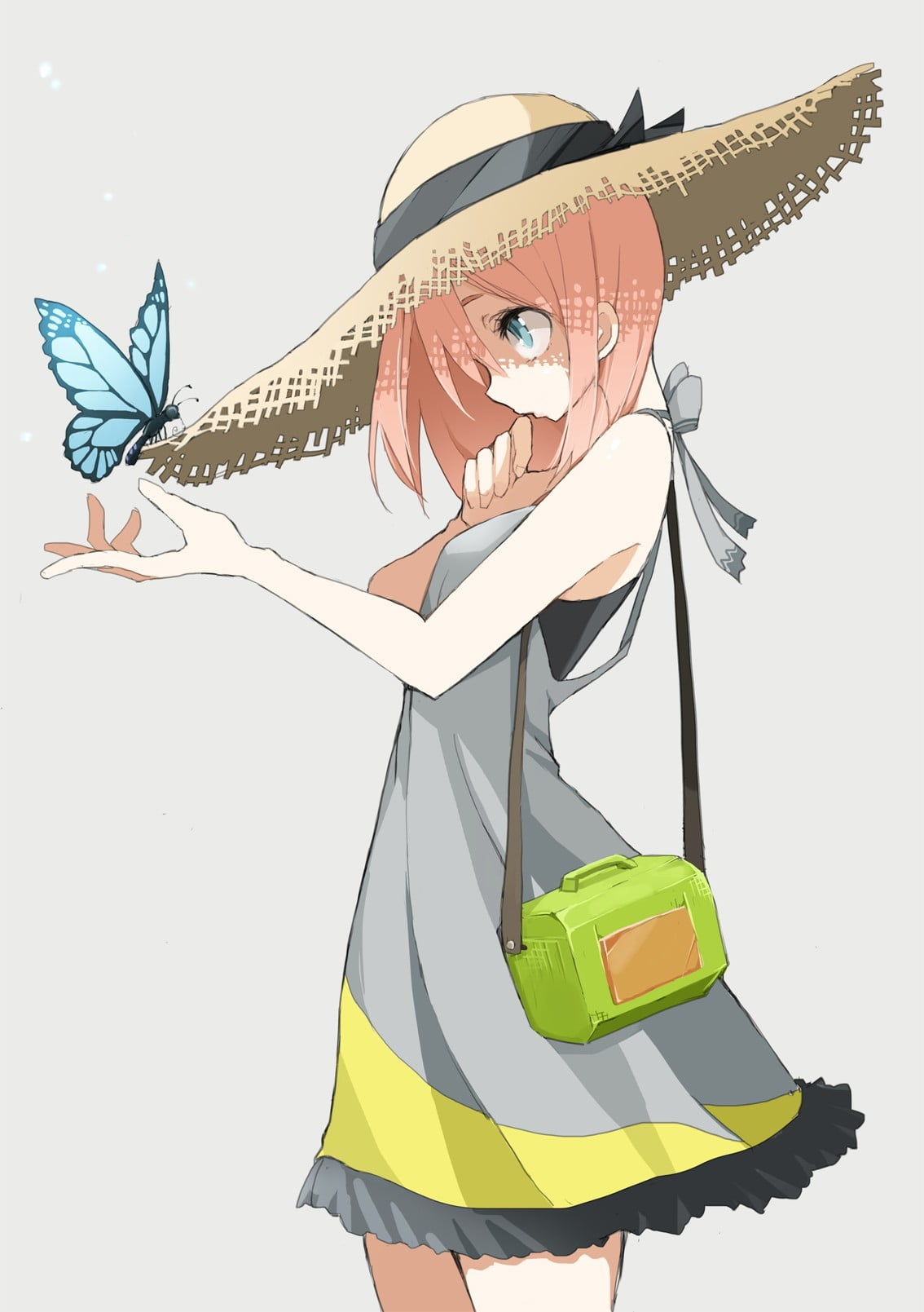 nature, holiday, emotion, hat, lifestyles, clothing, women, 720P, original characters, leisure activity, outdoors, archival, sport, freedom, anime, adult, Phone HD Wallpaper