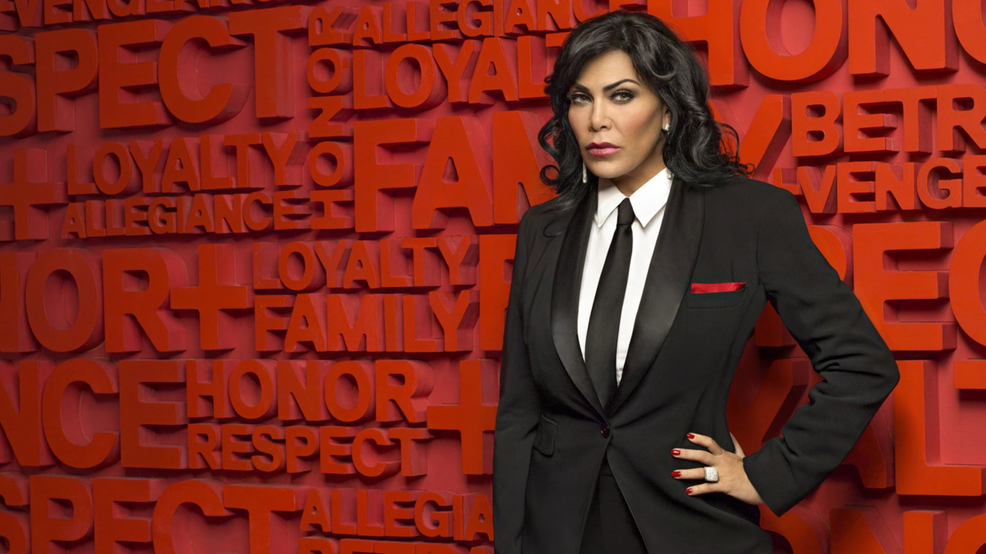 front view, s, shawl, lapel, communication, looking At Camera, businesswoman, people, angela raiola, sign, serious, one Person, actress, men, red, business, HD Wallpaper