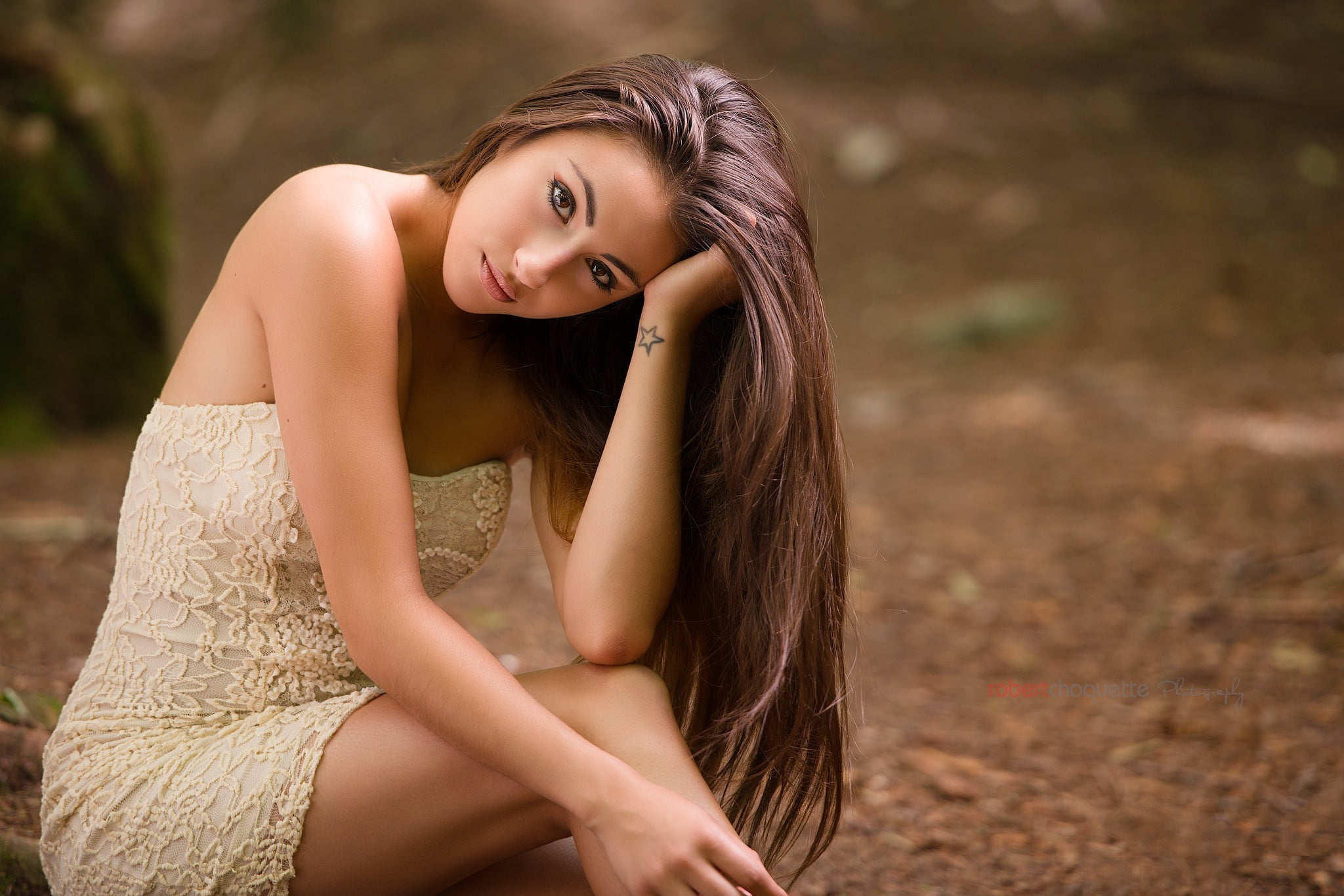 summer, sensuality, females, fashion, beautiful, model, park - Man Made Space, human Face, cute, day, bare shoulders, neckline, one Woman Only, 1080P, HD Wallpaper
