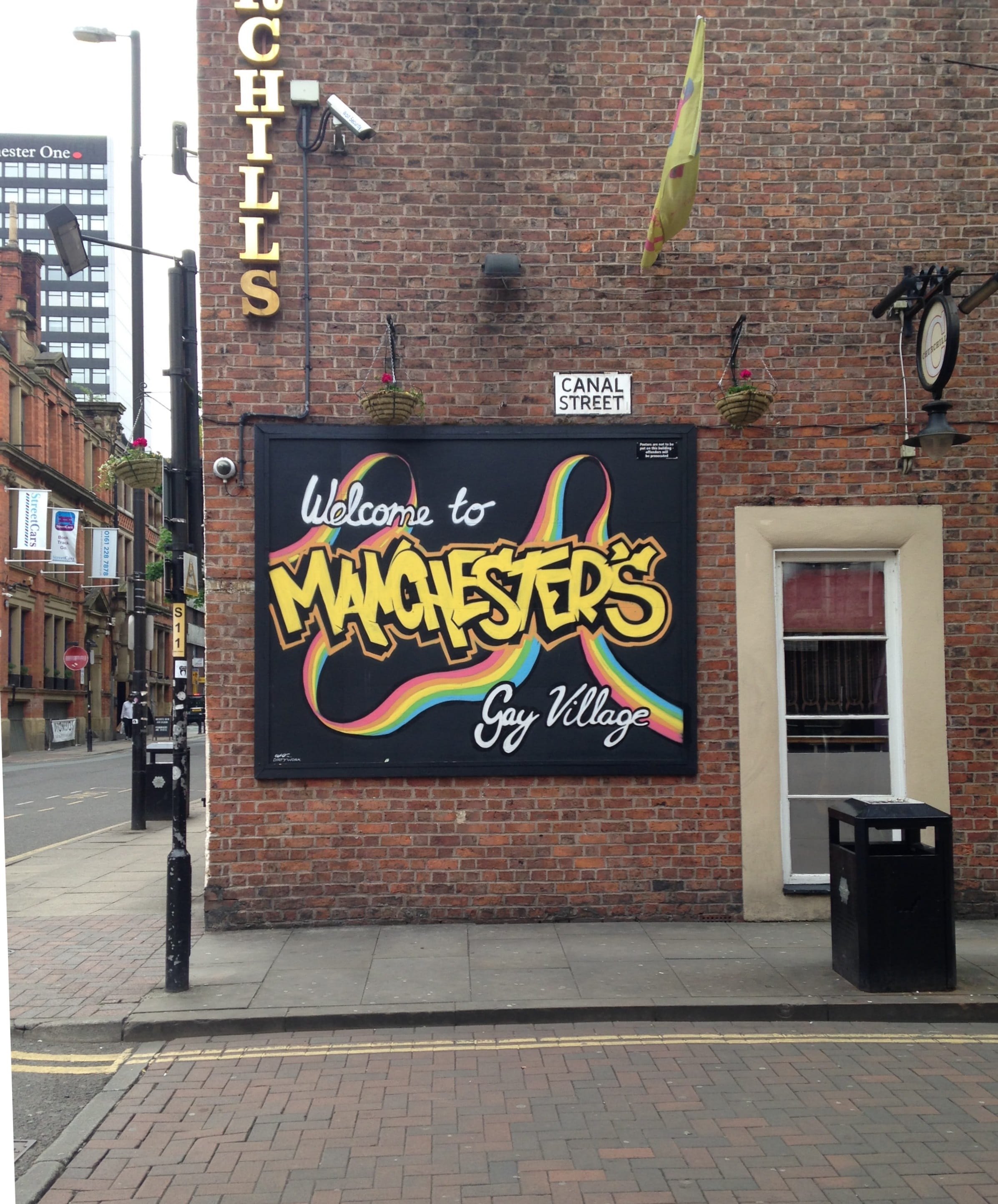 s, text, street, art and craft, building, brick wall, footpath, 2K, sign, day, wall - building feature, manchester, brick, paint, western script, building exterior, Phone HD Wallpaper