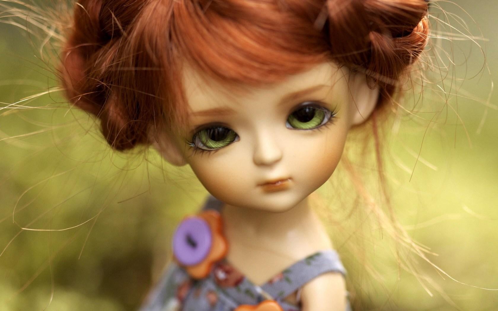 toy, doll, look, 720P, redhead, HD Wallpaper