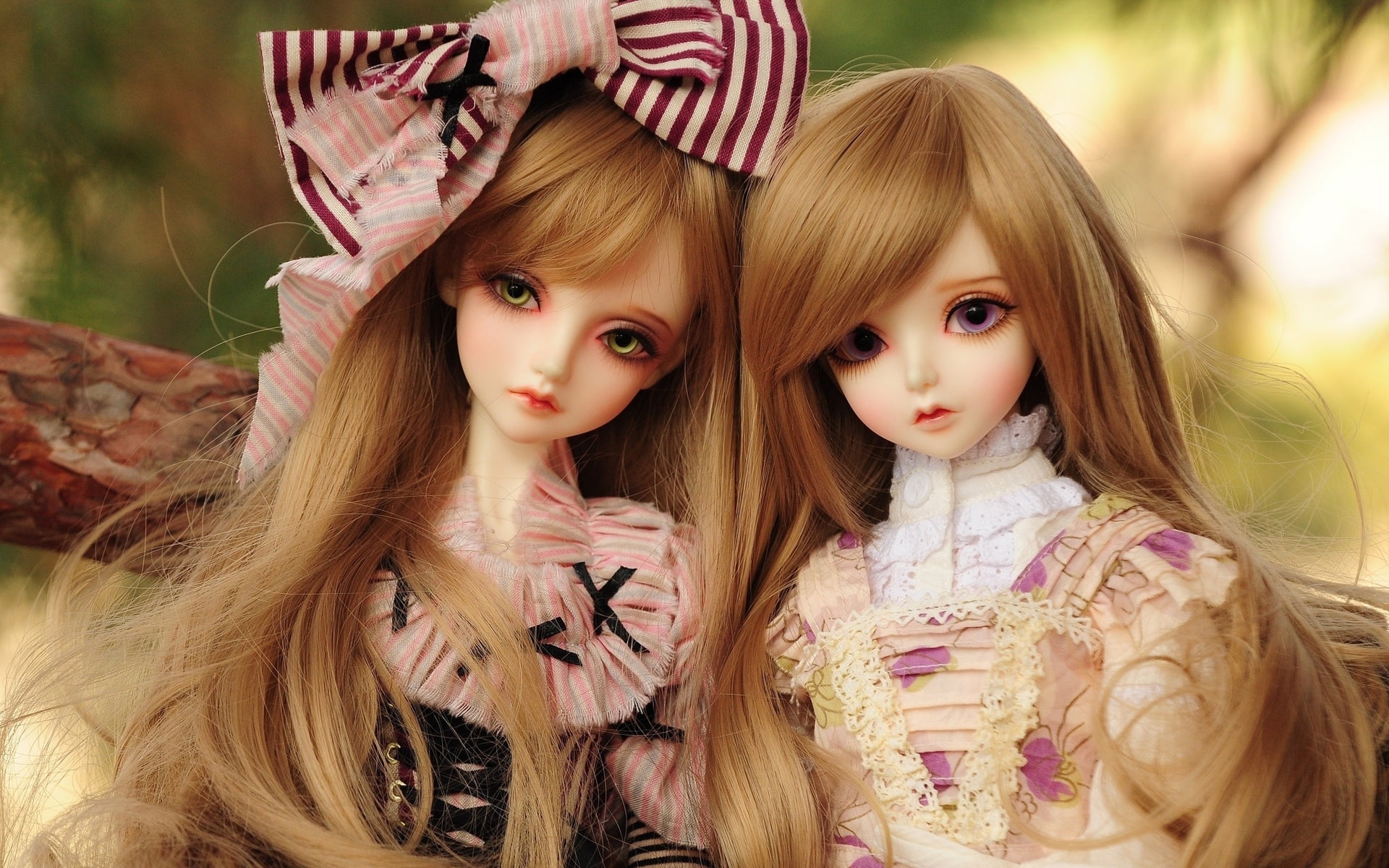 Girls, Beautiful, Hair, 1080P, Blonde, Toys, Dolls, HD Wallpaper