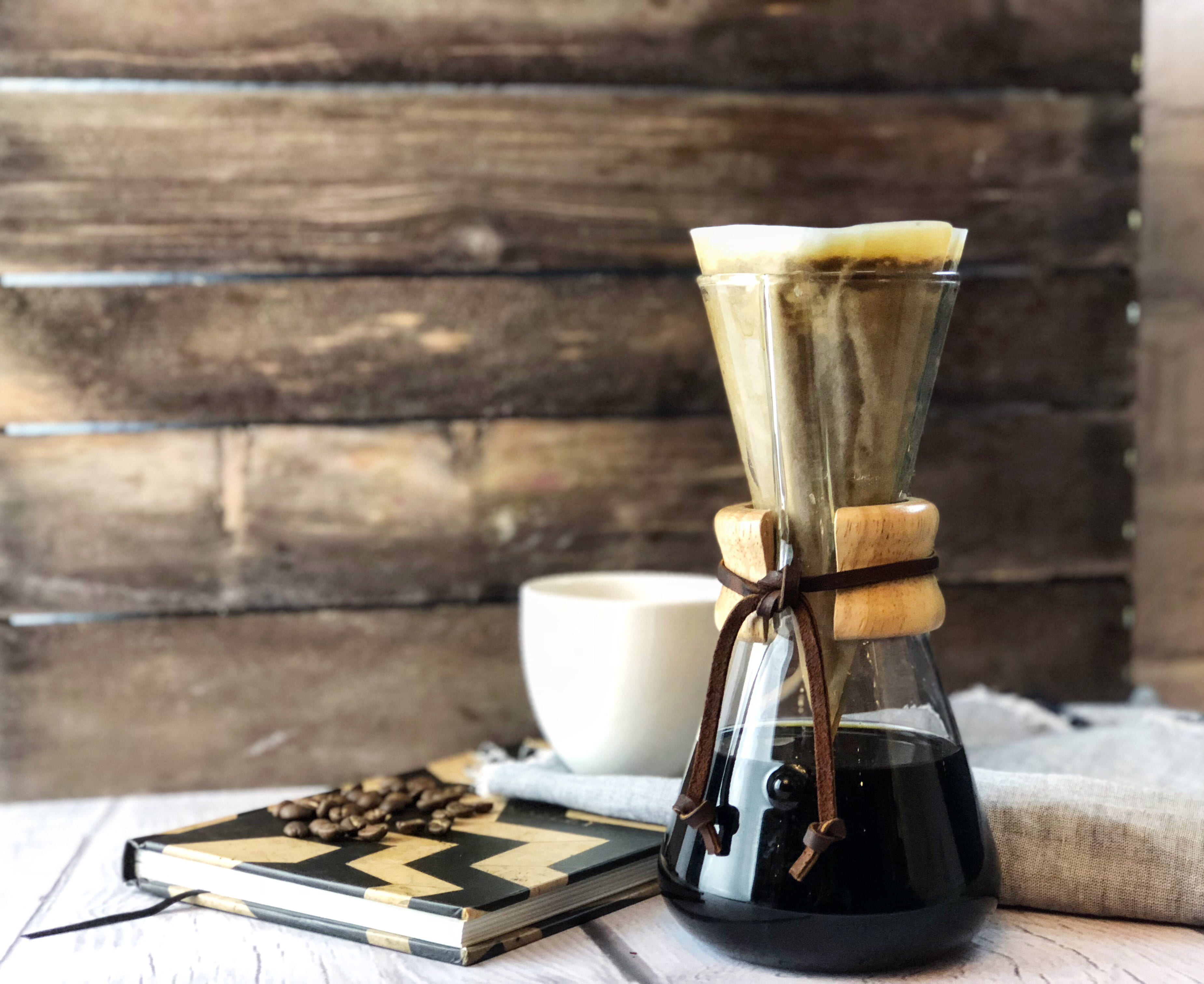 drip, 2K, glass, freshness, notebook, coffee cup, focus on foreground, coffee, close-up, refreshment, coffee - drink, filter, day, cold brew, food, food and drink, HD Wallpaper