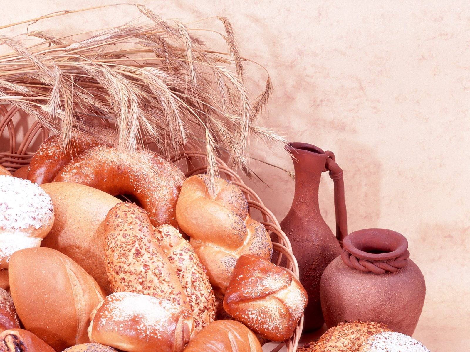jug, pastry, healthy eating, plant, close-up, no people, indoors, assorted, nature, retail, variation, still life, food and drink, wall - building feature, HD Wallpaper