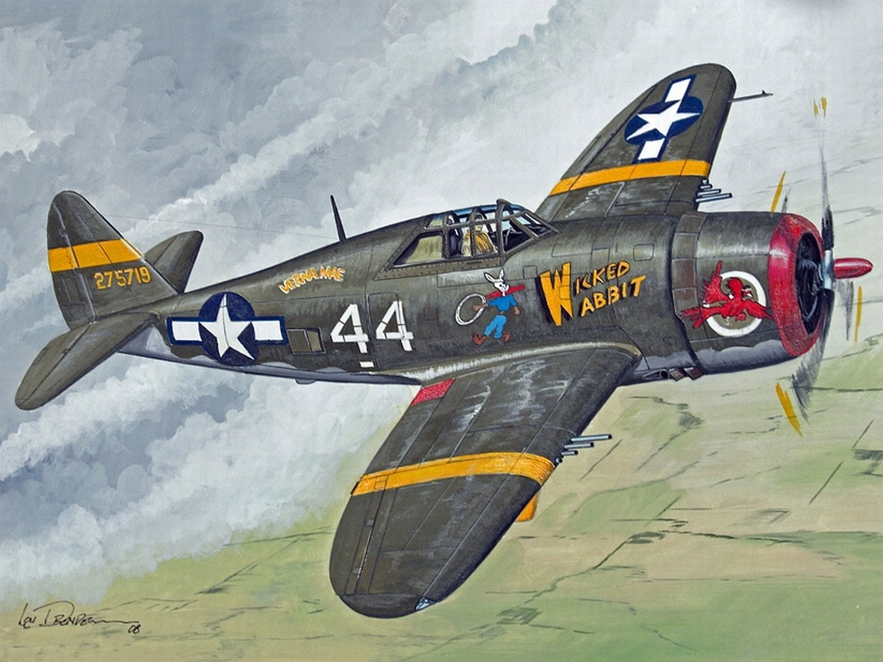 720P, republic p 47 thunderbolt, HD Wallpaper
