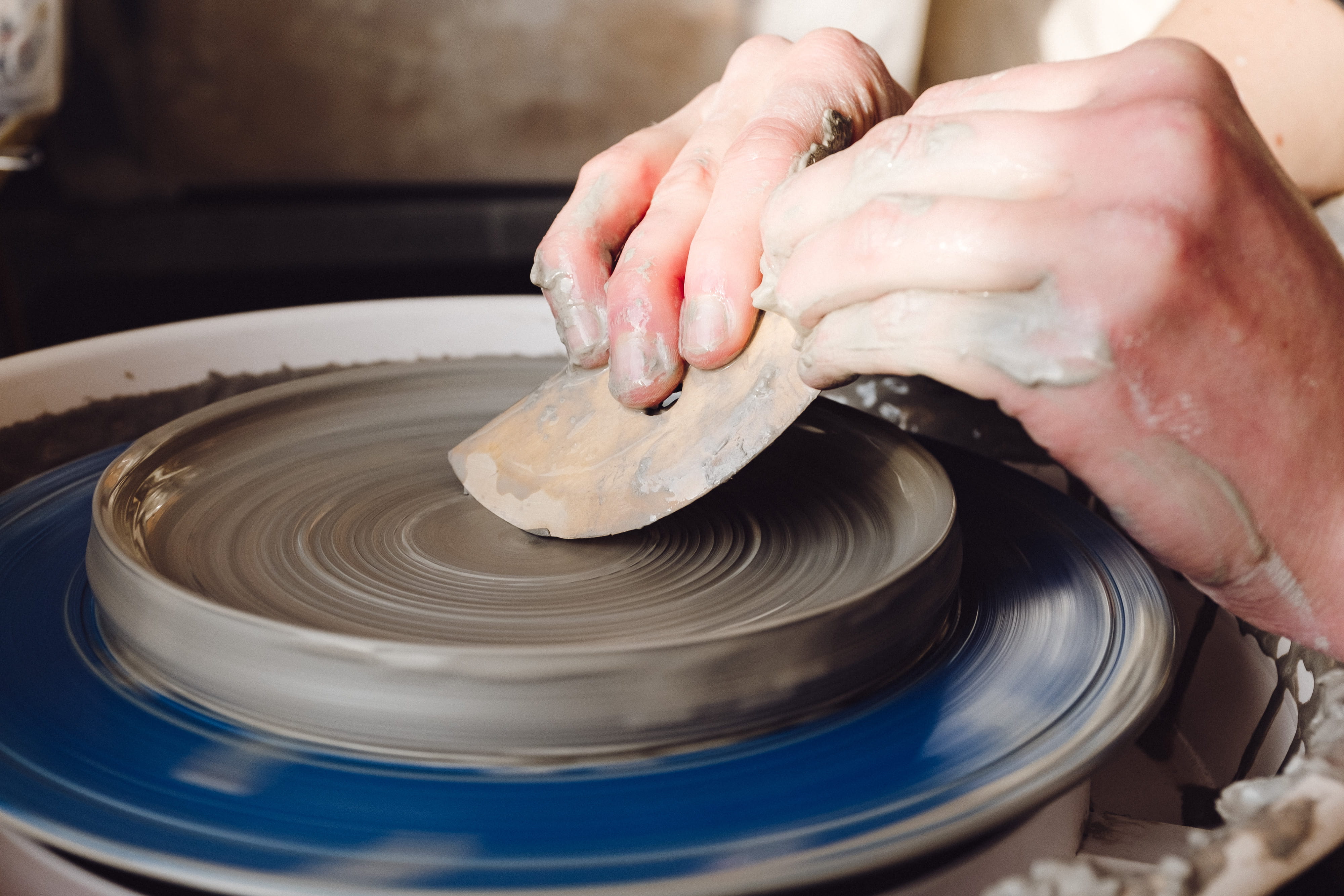 craft, craftsman, creative, motion, ceramics, indoors, hand, working, occupation, work, human body part, handmade, handicraft, making, expertise, s, mud, HD Wallpaper