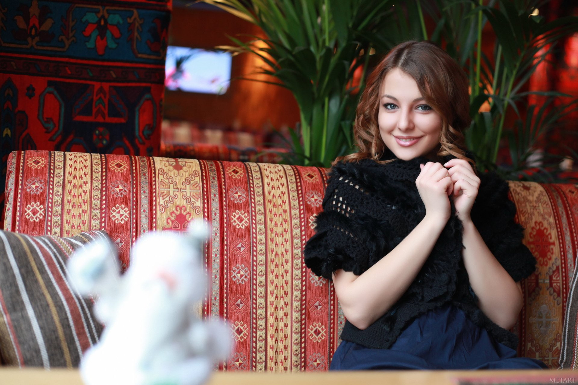 Model, Adults, Nikia A, Smile, Girl, 1080P, HD Wallpaper