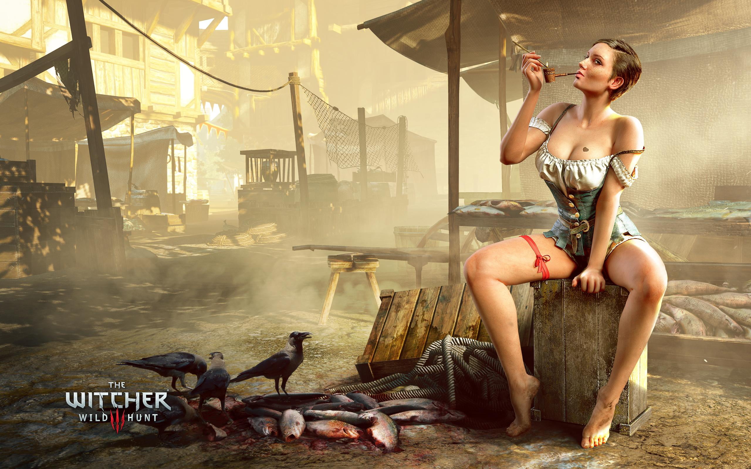 food and drink, real people, food, one person, 2K, dancer, young women, The Witcher, wild, lifestyles, game, full length, hunt, day, nature, HD Wallpaper