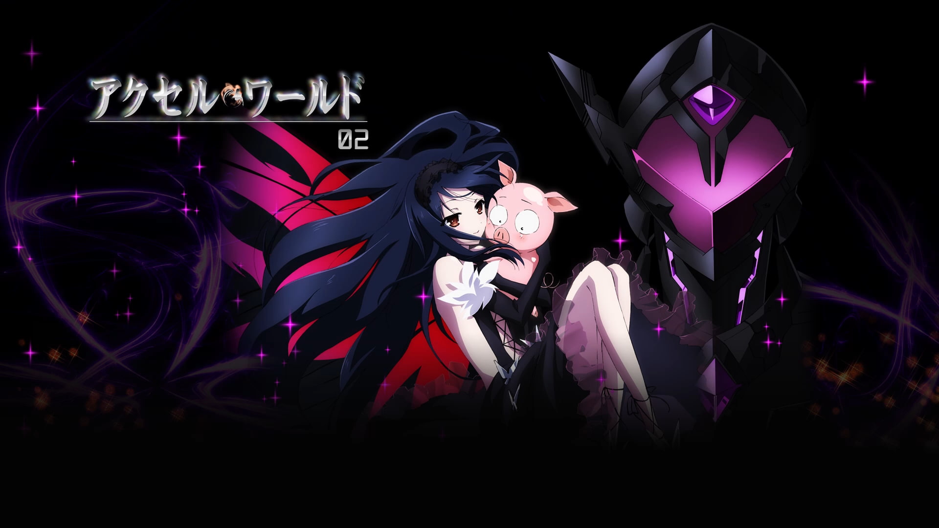 mask, horror, mask - disguise, human representation, creativity, arts culture and entertainment, 1080P, pink color, Accel World, Kuroyukihime, art and craft, HD Wallpaper