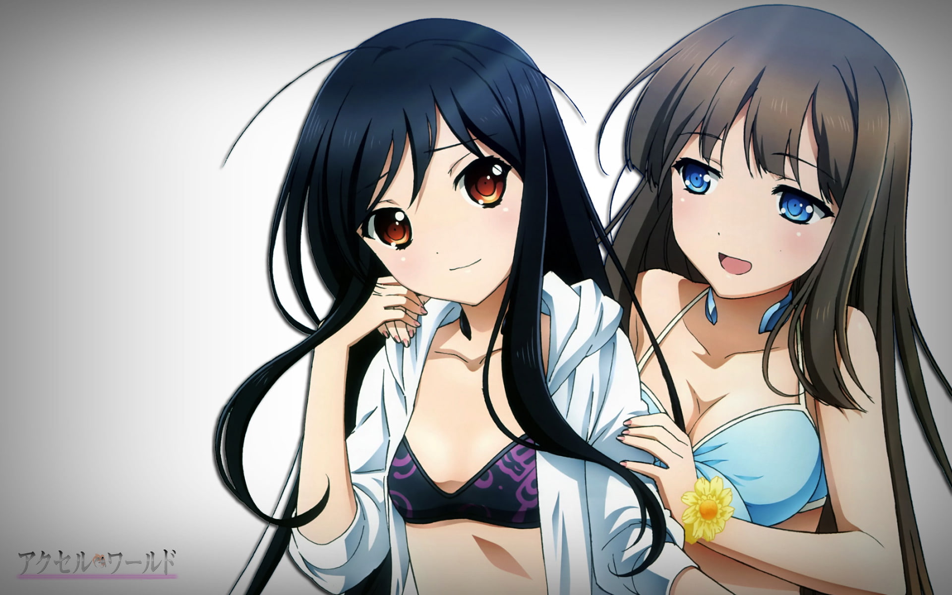 Fuuko Kurasaki, 1080P, Accel World, Kuroyukihime (Accel World), Anime, HD Wallpaper