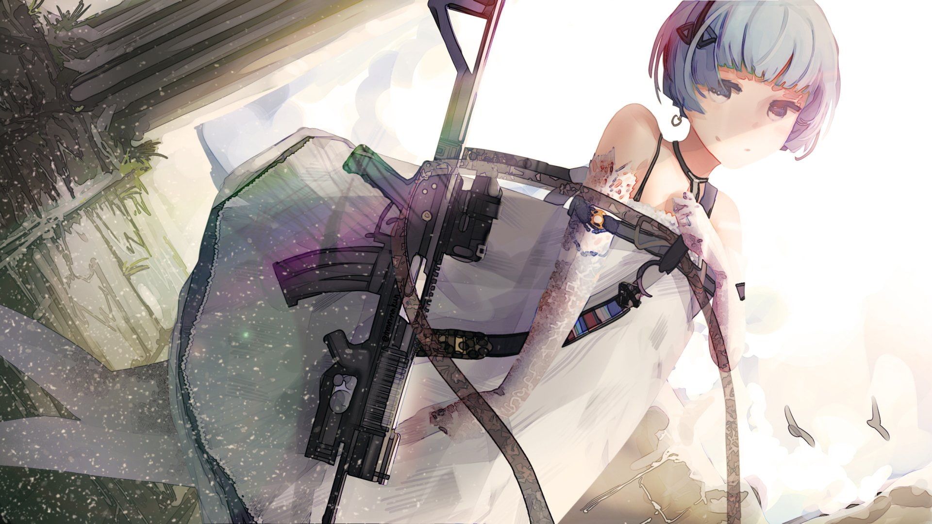 ZAS M21 (Girls Frontline), Video Game, Girls Frontline, 1080P, HD Wallpaper