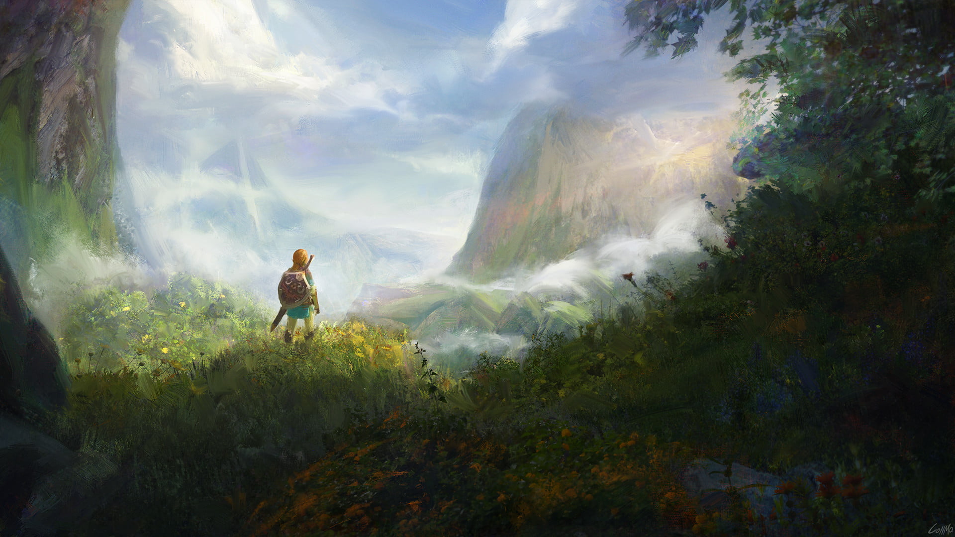 The Legend of Zelda: Breath of the Wild, 1080P, Zelda, Link, HD Wallpaper