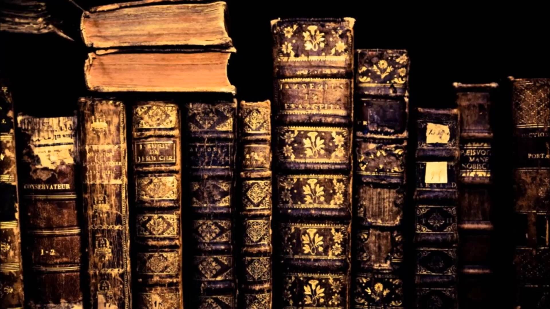libros, 1080P, tomos, viejos, HD Wallpaper
