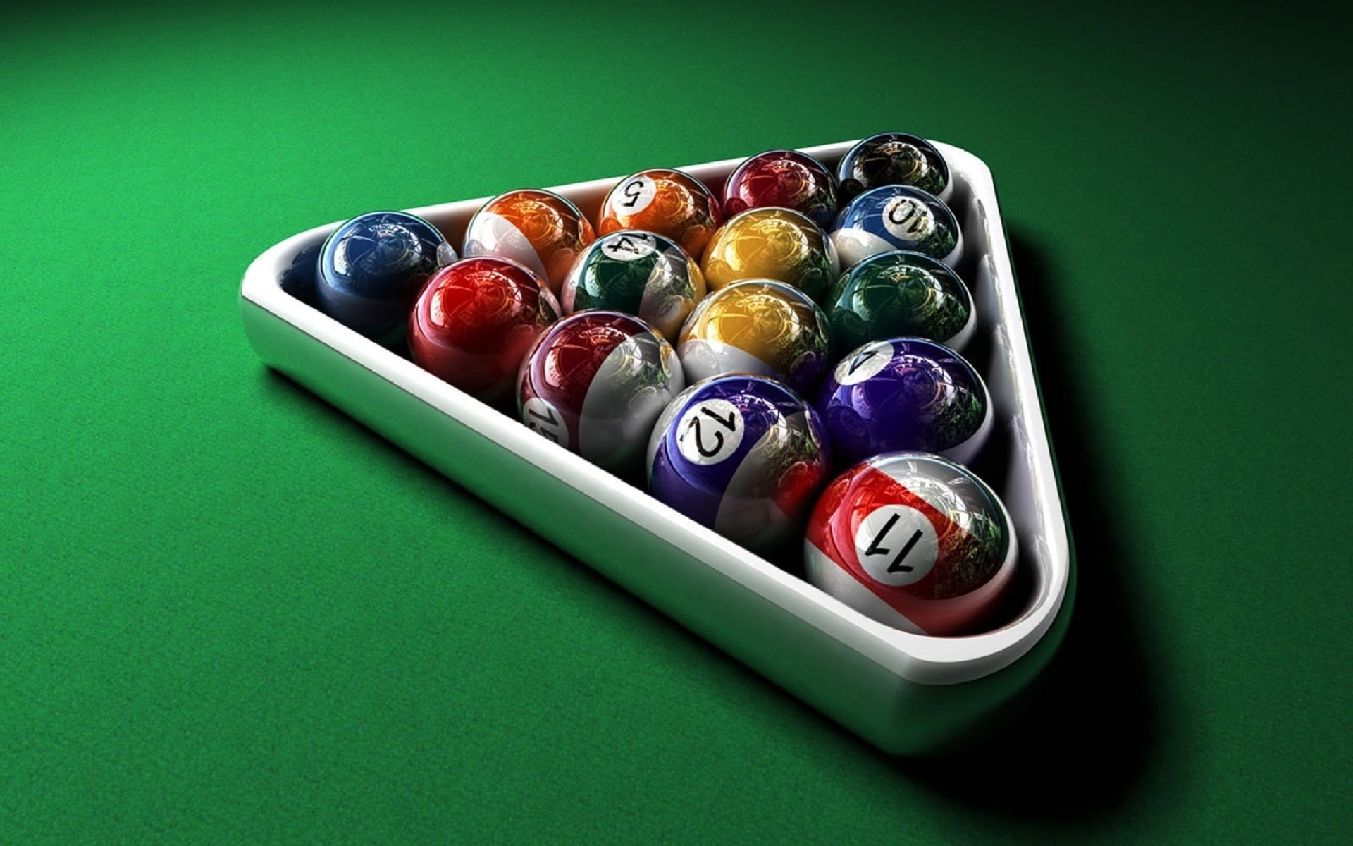 triangulo, bolas, juego, antiguo, americano, 1080P, billar, HD Wallpaper