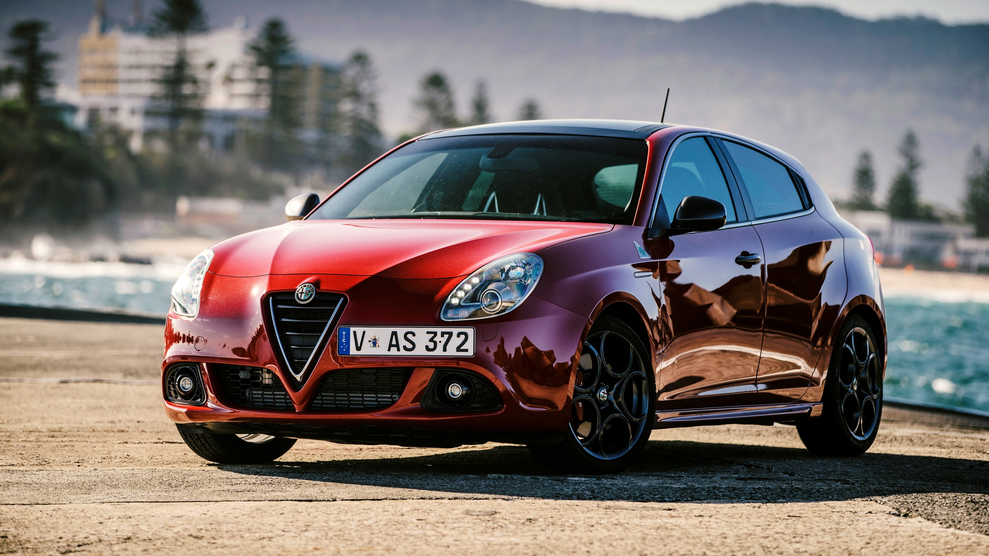 AU-spec, 940, 4K, Four-leaf clover, Alfa Romeo, 2015, Verde, Juliet, HD Wallpaper